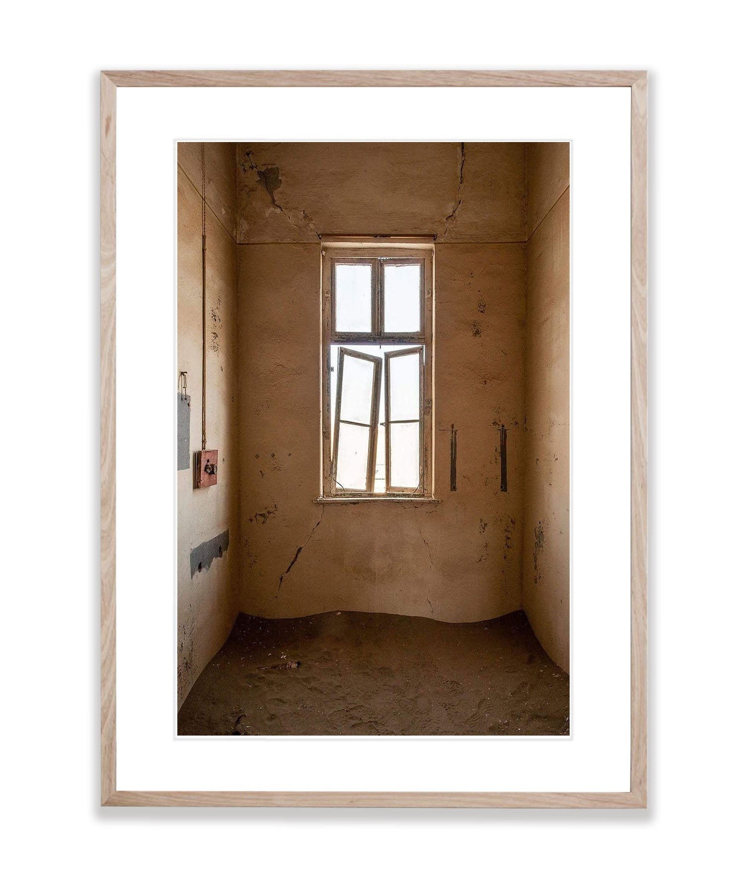 Fractured Window, Kolmanskop, Namibia