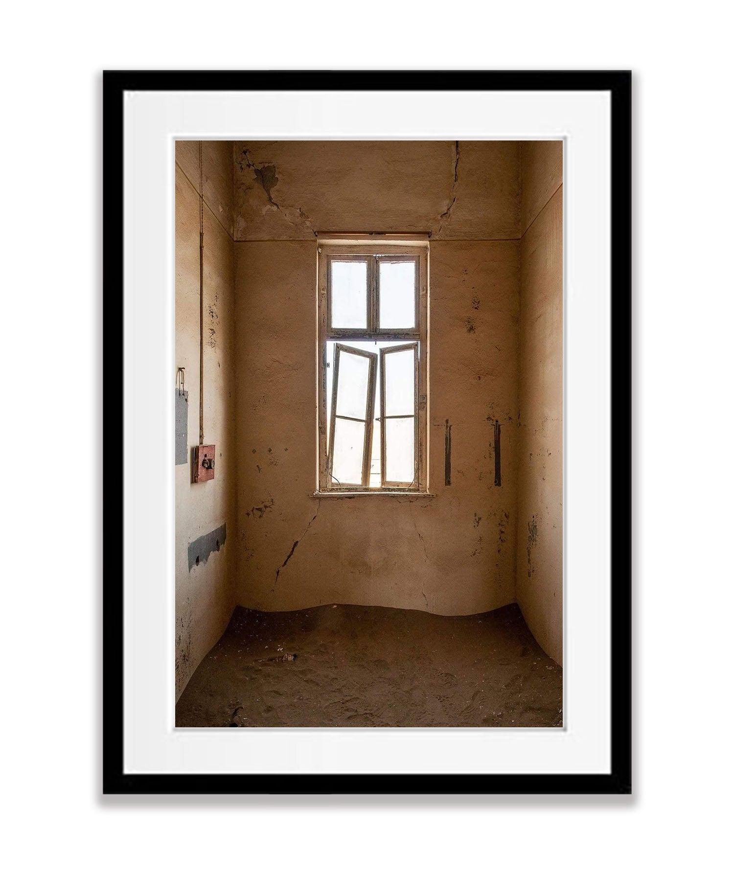 Fractured Window, Kolmanskop, Namibia