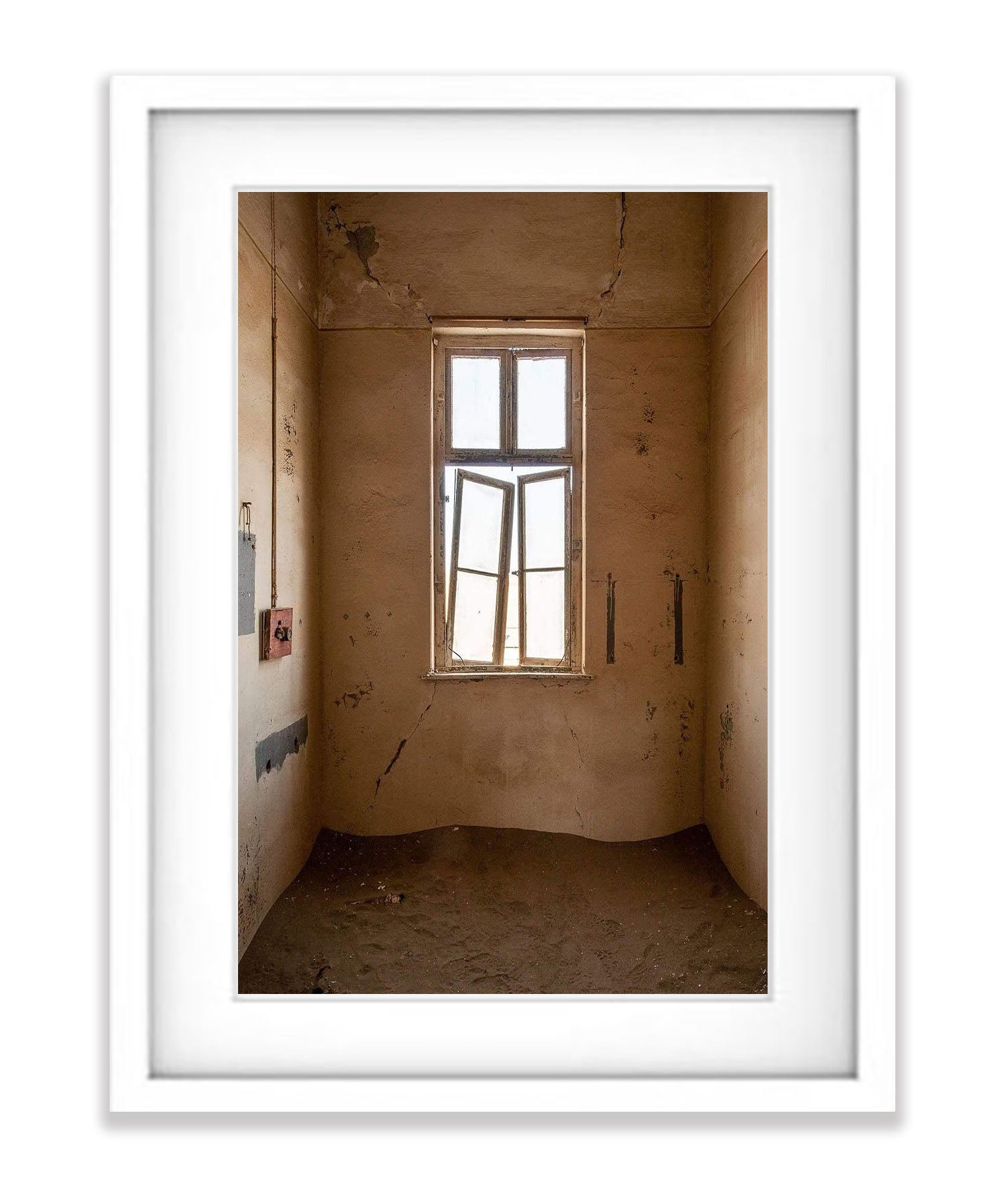 Fractured Window, Kolmanskop, Namibia