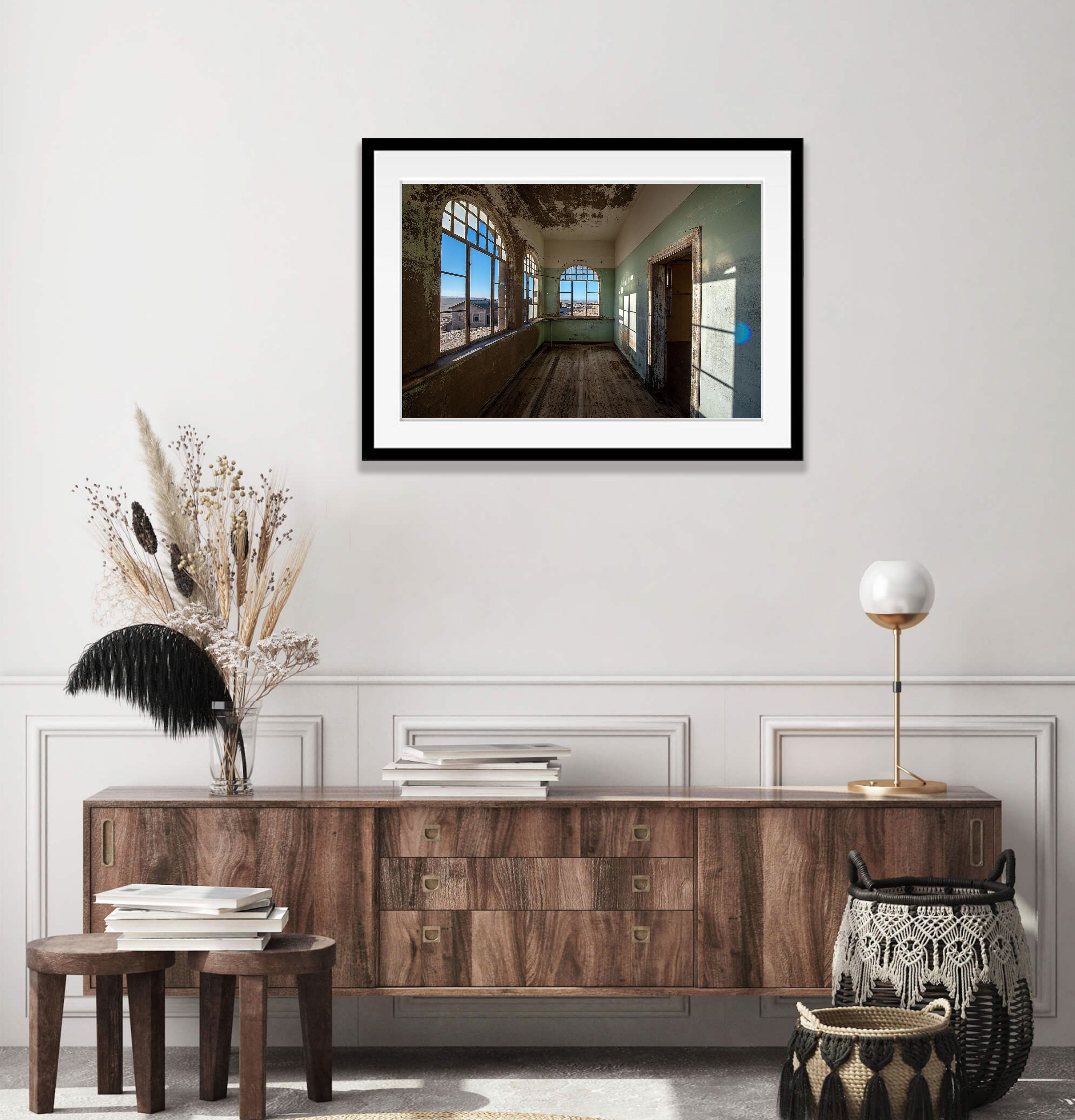 Streaming Light, Kolmanskop, Namibia