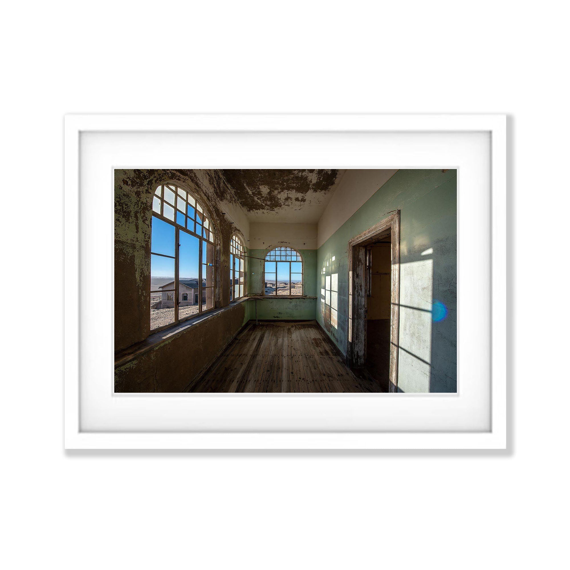 Streaming Light, Kolmanskop, Namibia