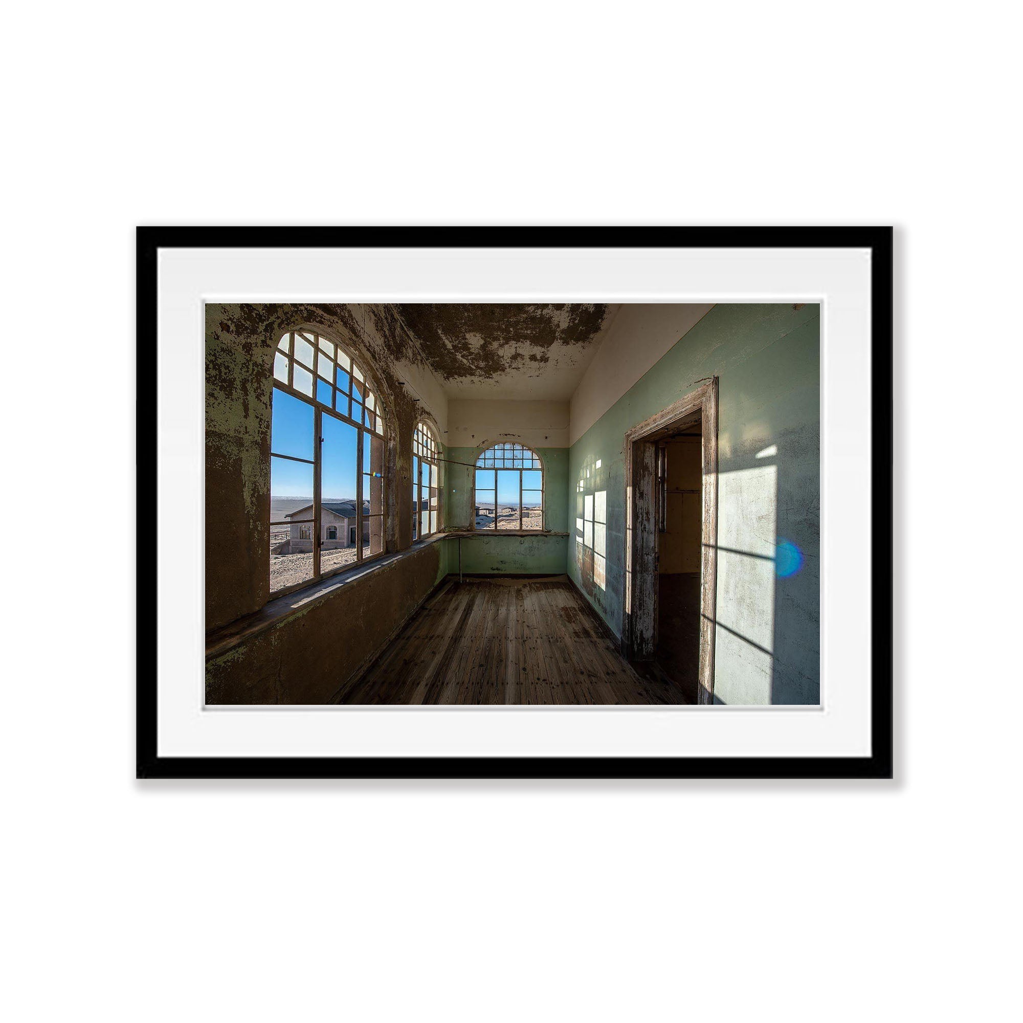 Streaming Light, Kolmanskop, Namibia