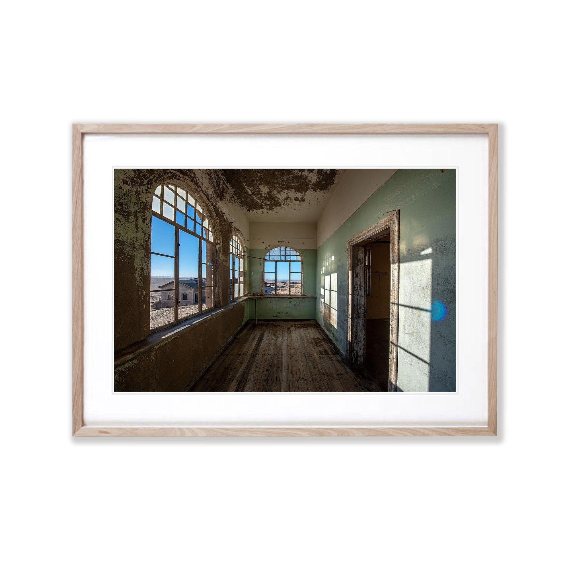 Streaming Light, Kolmanskop, Namibia