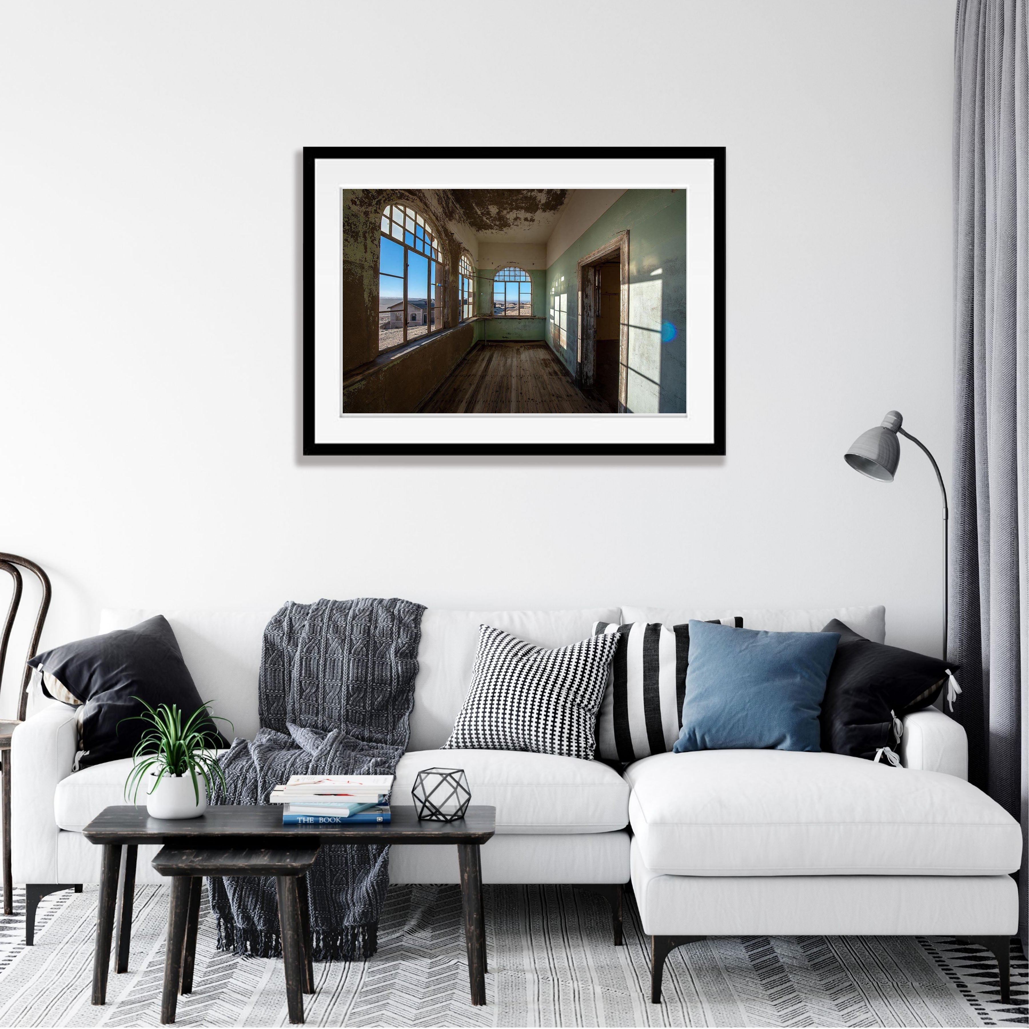 Streaming Light, Kolmanskop, Namibia