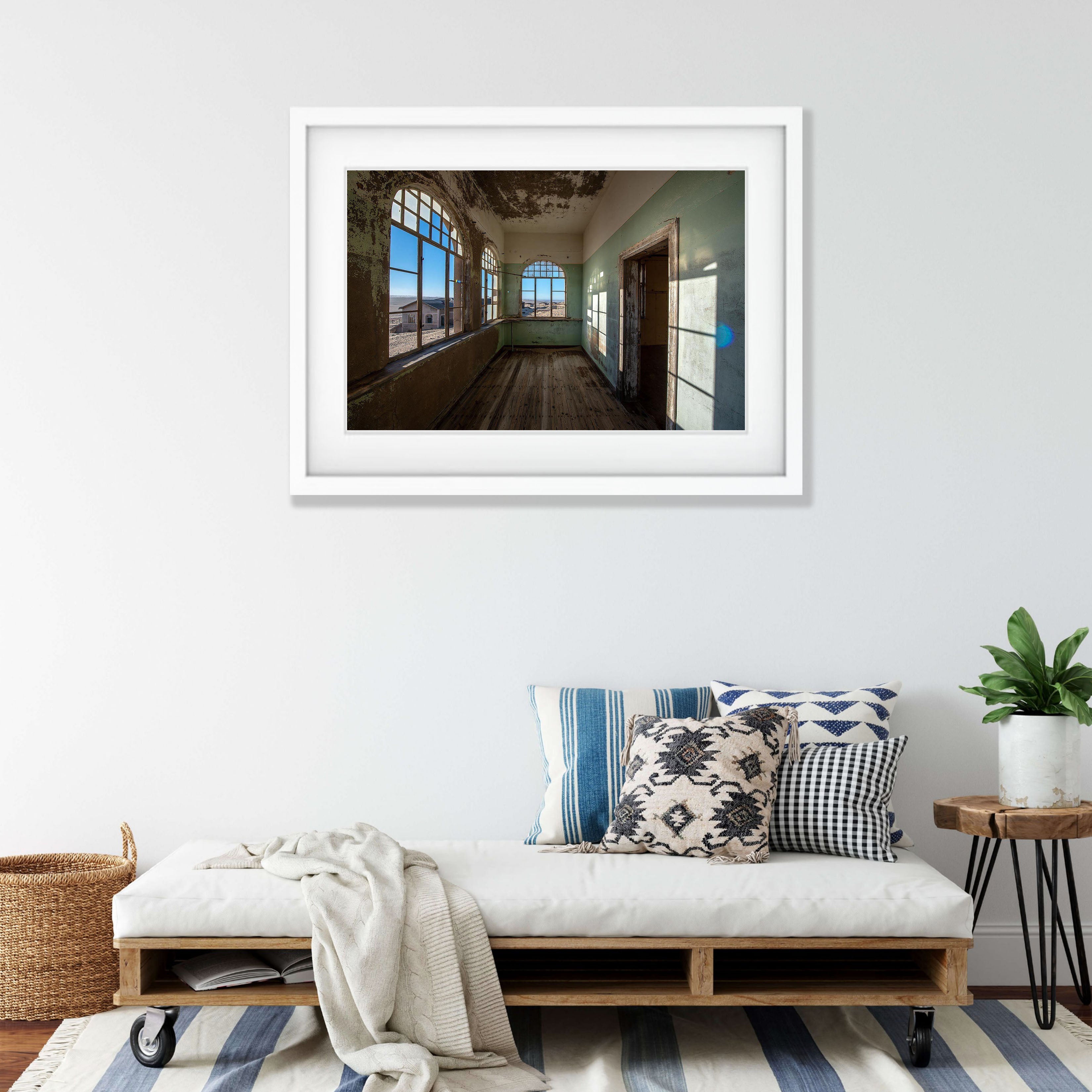 Streaming Light, Kolmanskop, Namibia