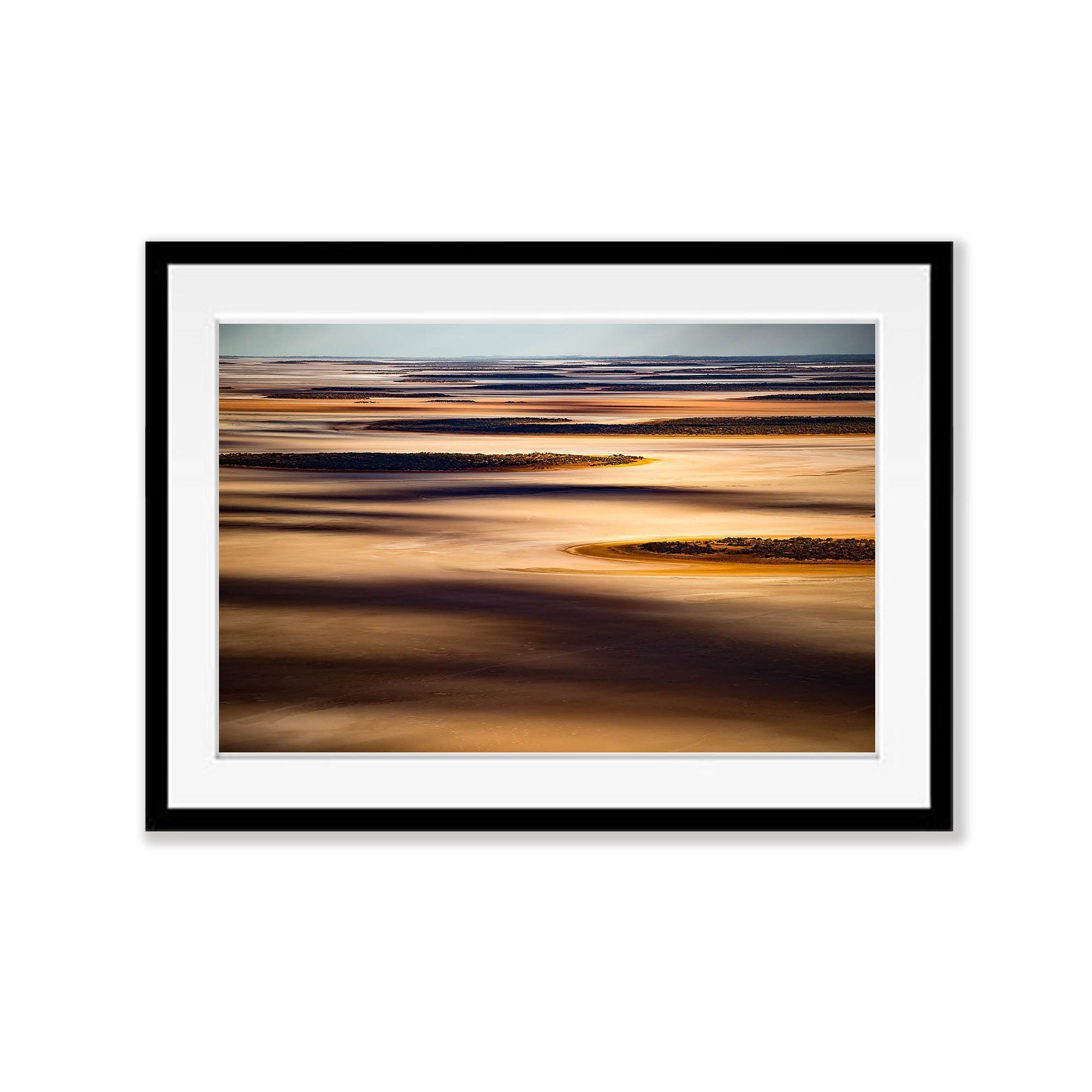 Lake Amadeus from the air - Northern Territory