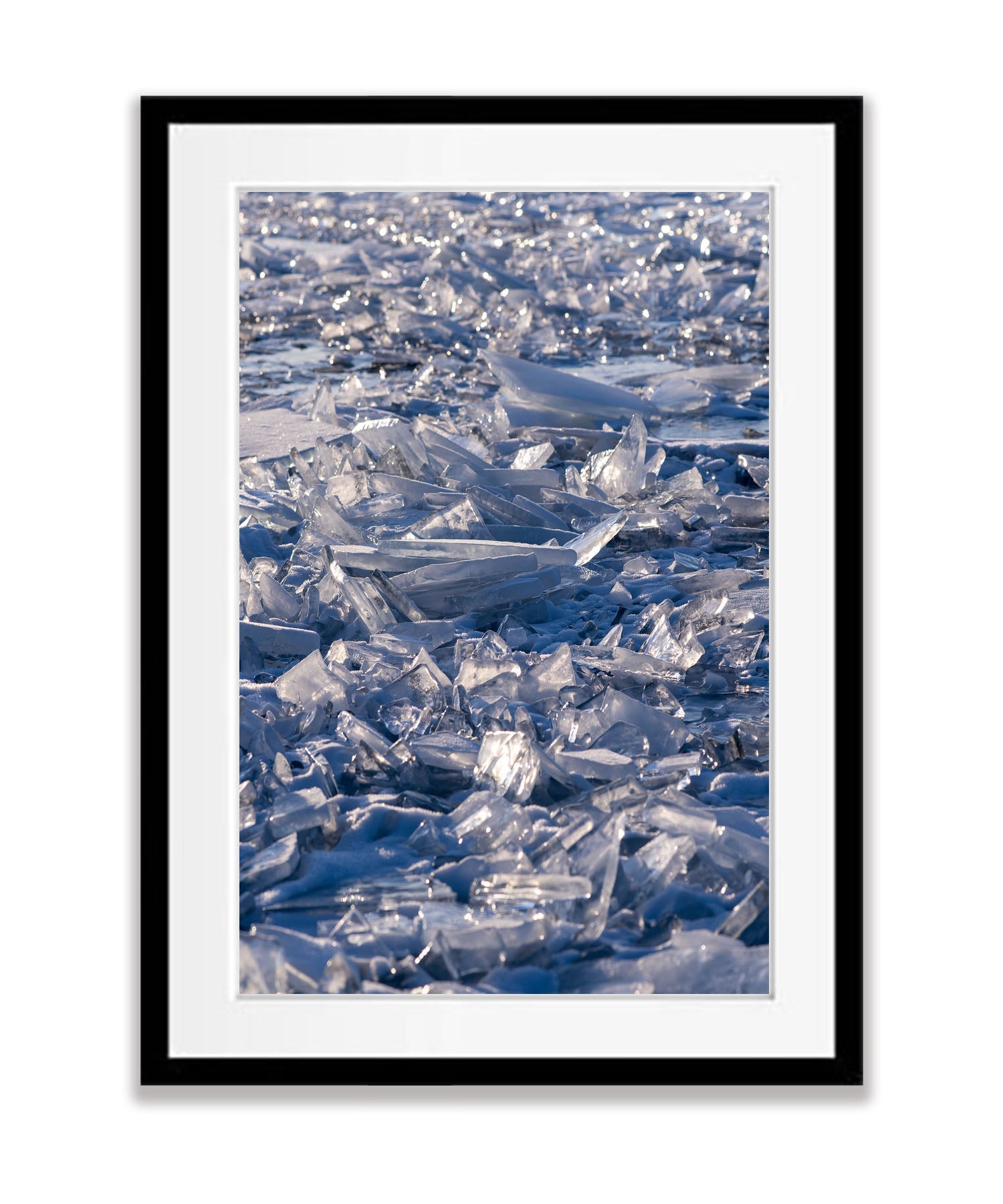 Crystalline Fragments, Lake Baikal, Russia