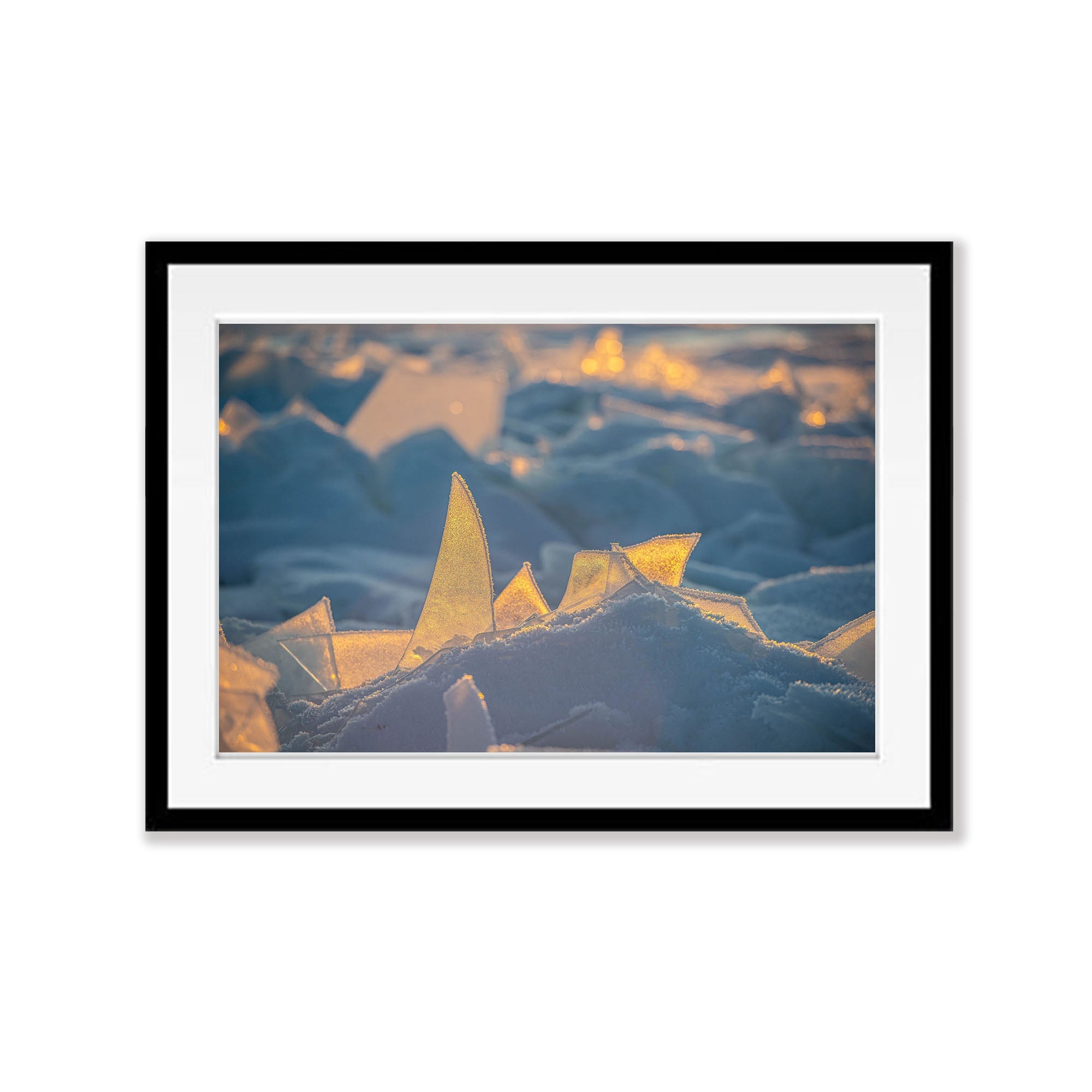 Golden Fragments, Lake Baikal, Russia
