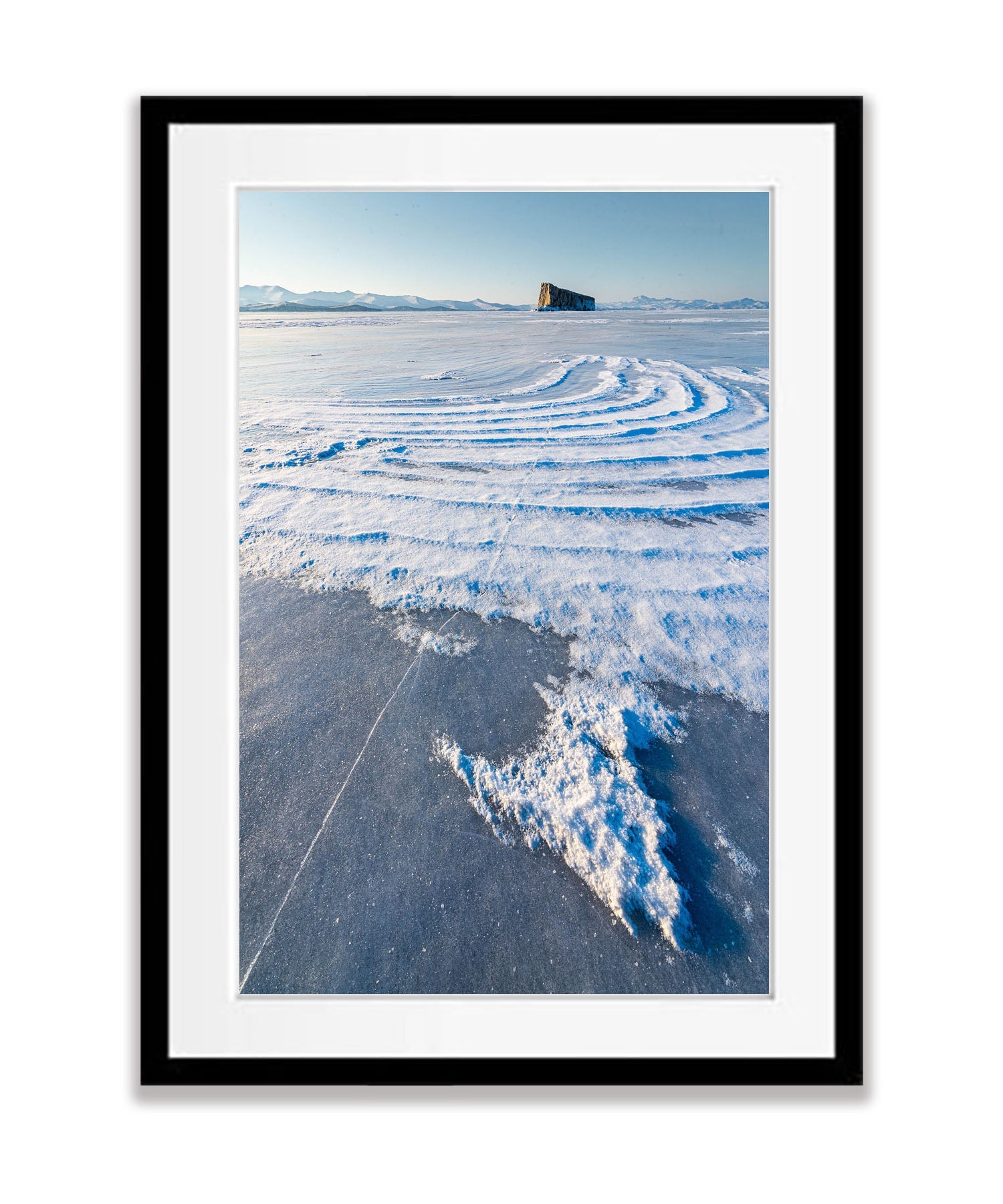 Frozen Paths, Lake Baikal, Russia