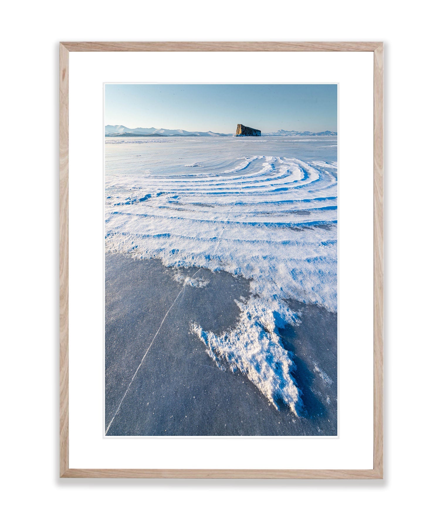 Frozen Paths, Lake Baikal, Russia