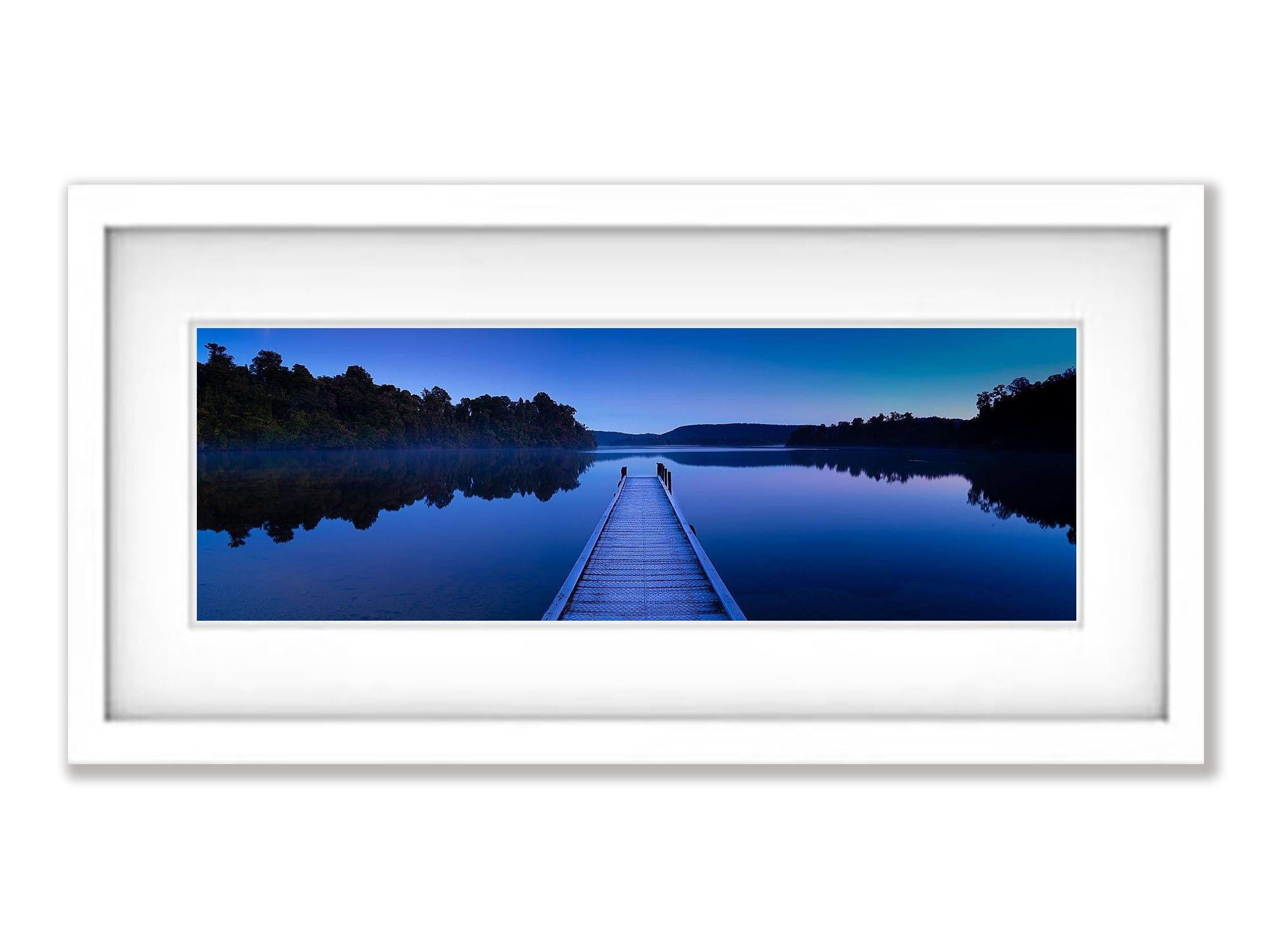 Lake Mapourika jetty,  New Zealand