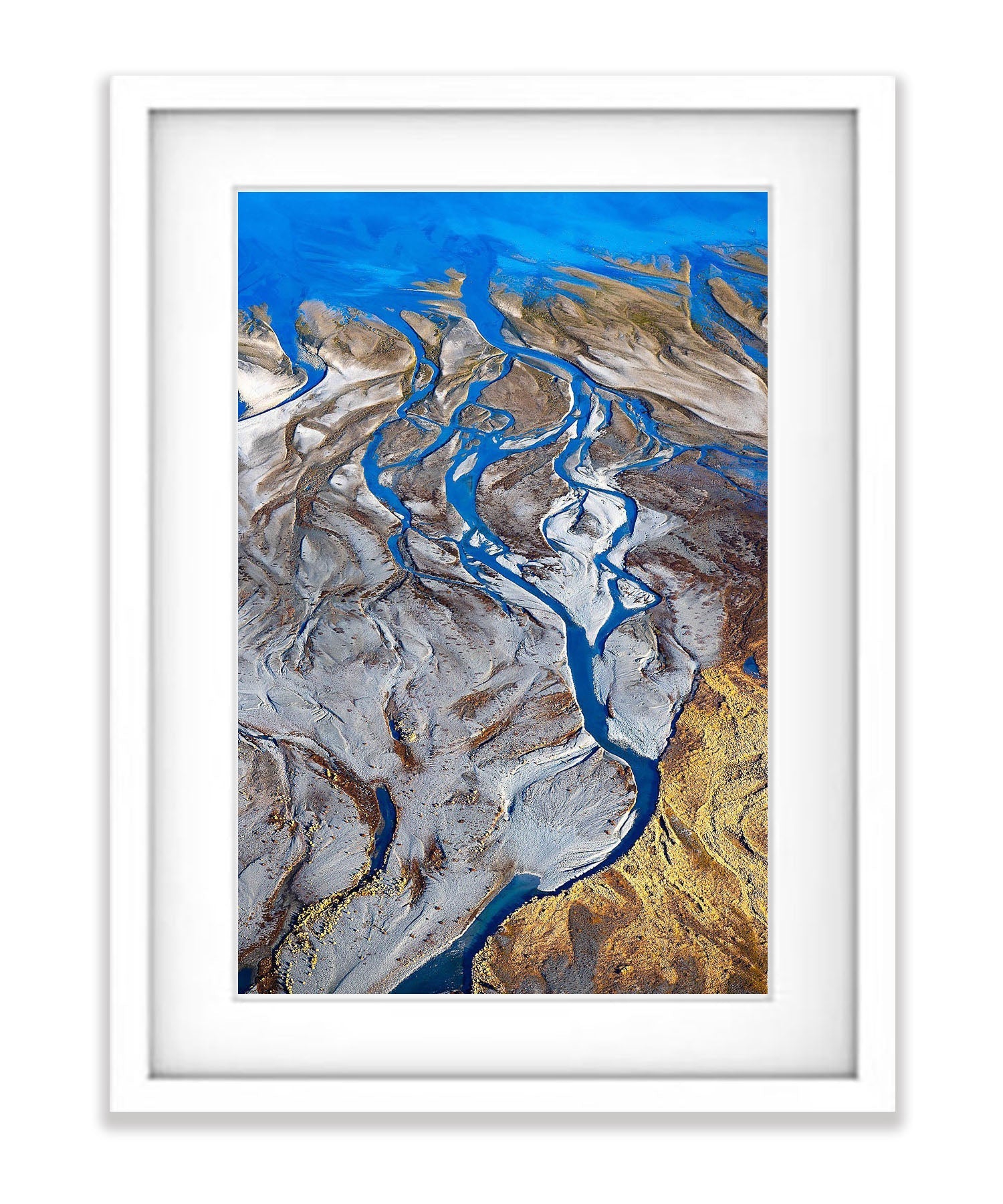 Lake Pukaki from above, Mount Cook, New Zealand