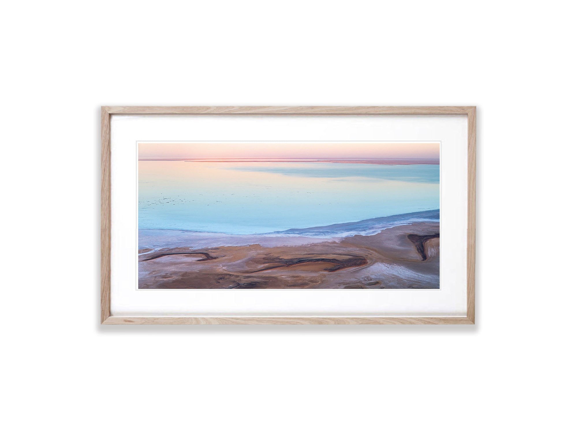 Last Light on Belt Bay, Lake Eyre, SA