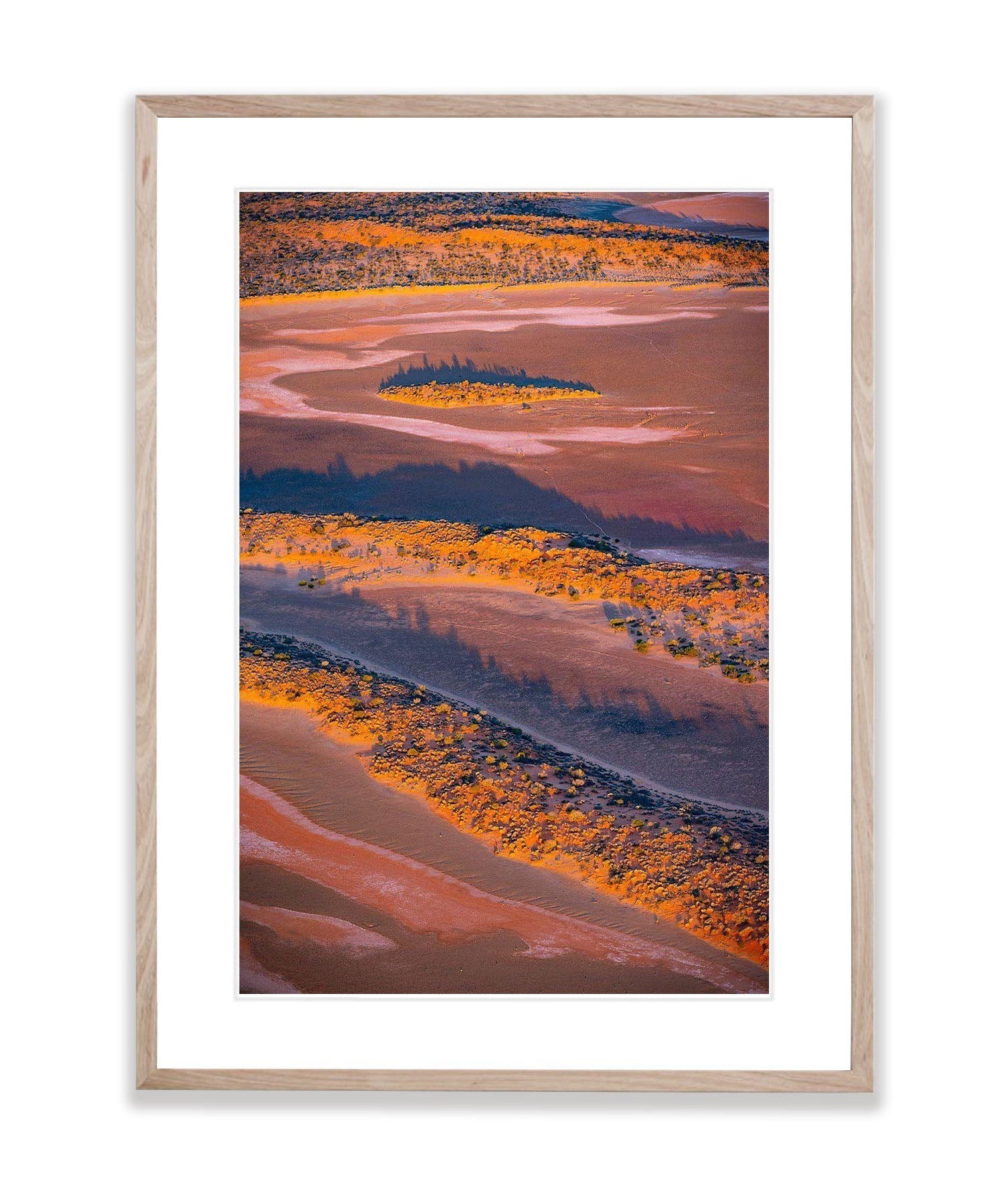 Late Desert Shadows, Lake Eyre, SA