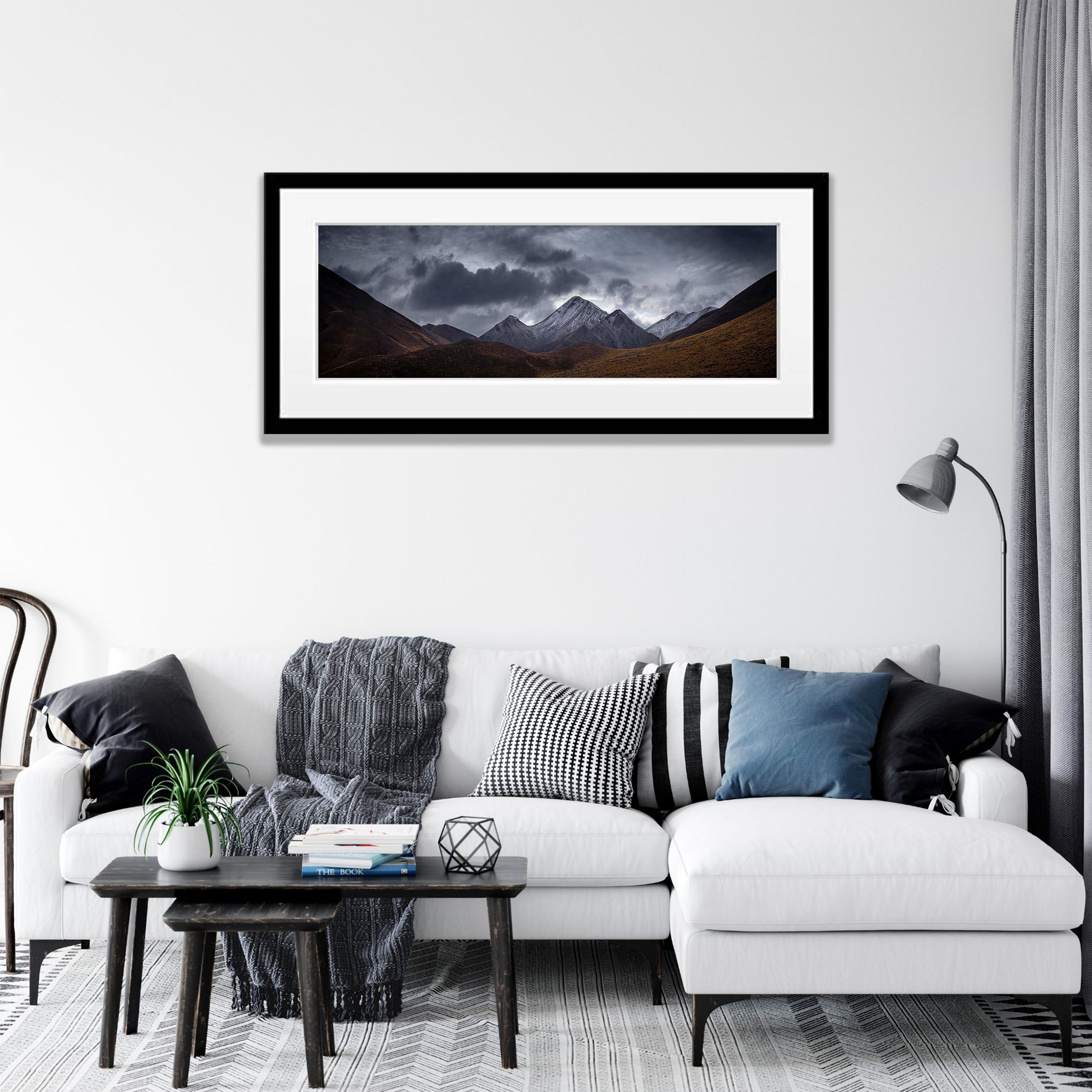 Lindis Pass panorama, New Zealand