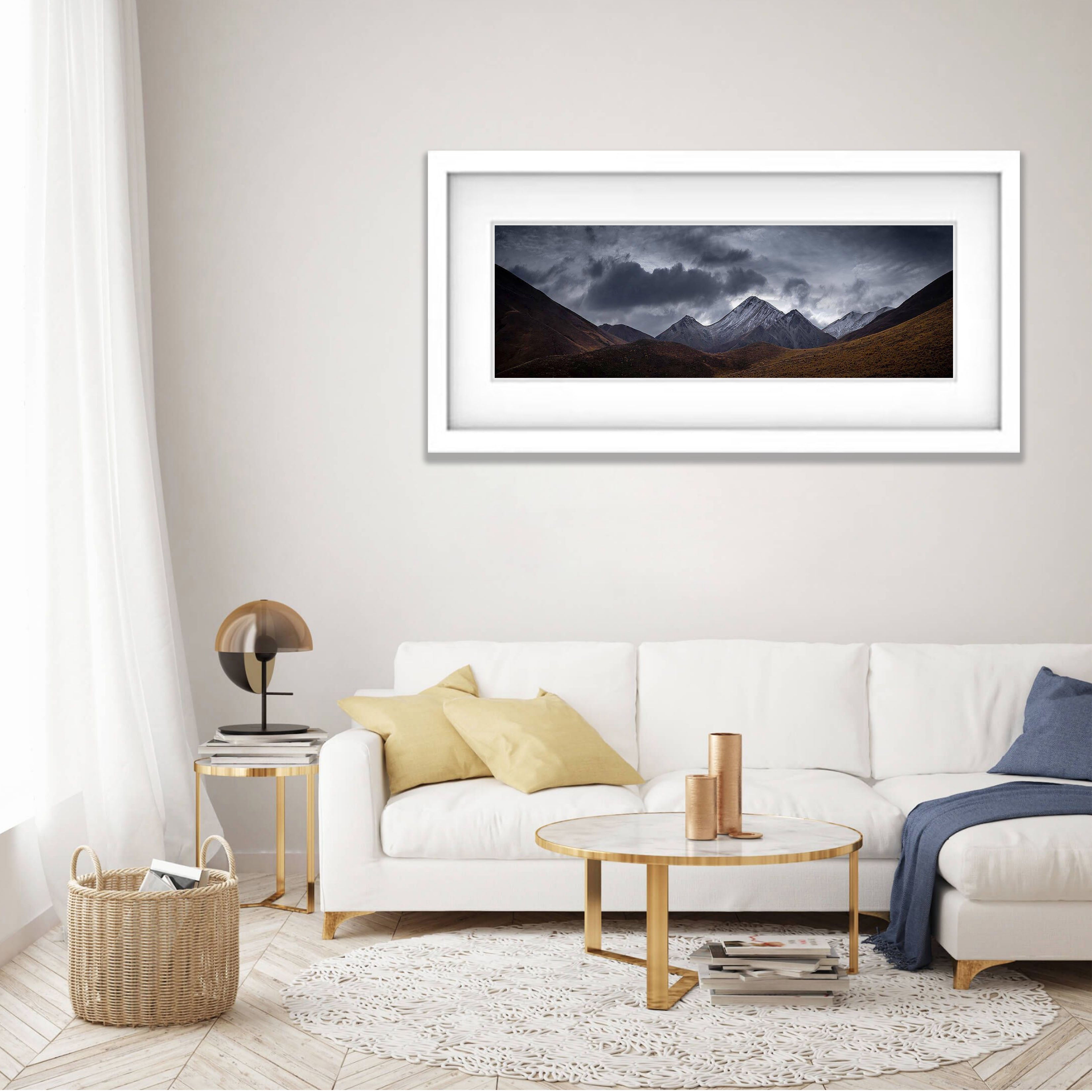 Lindis Pass panorama, New Zealand