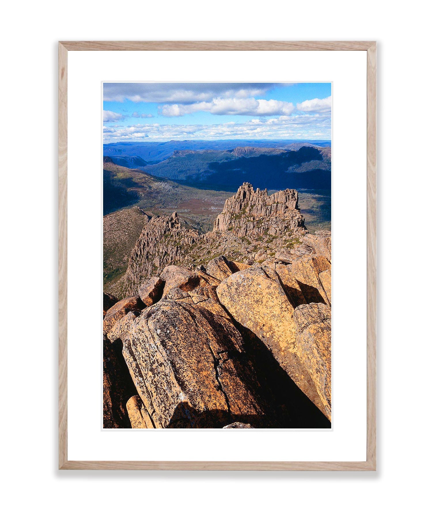 Looking North East from Mount Ossa, Cradle Mountain, Tasmania