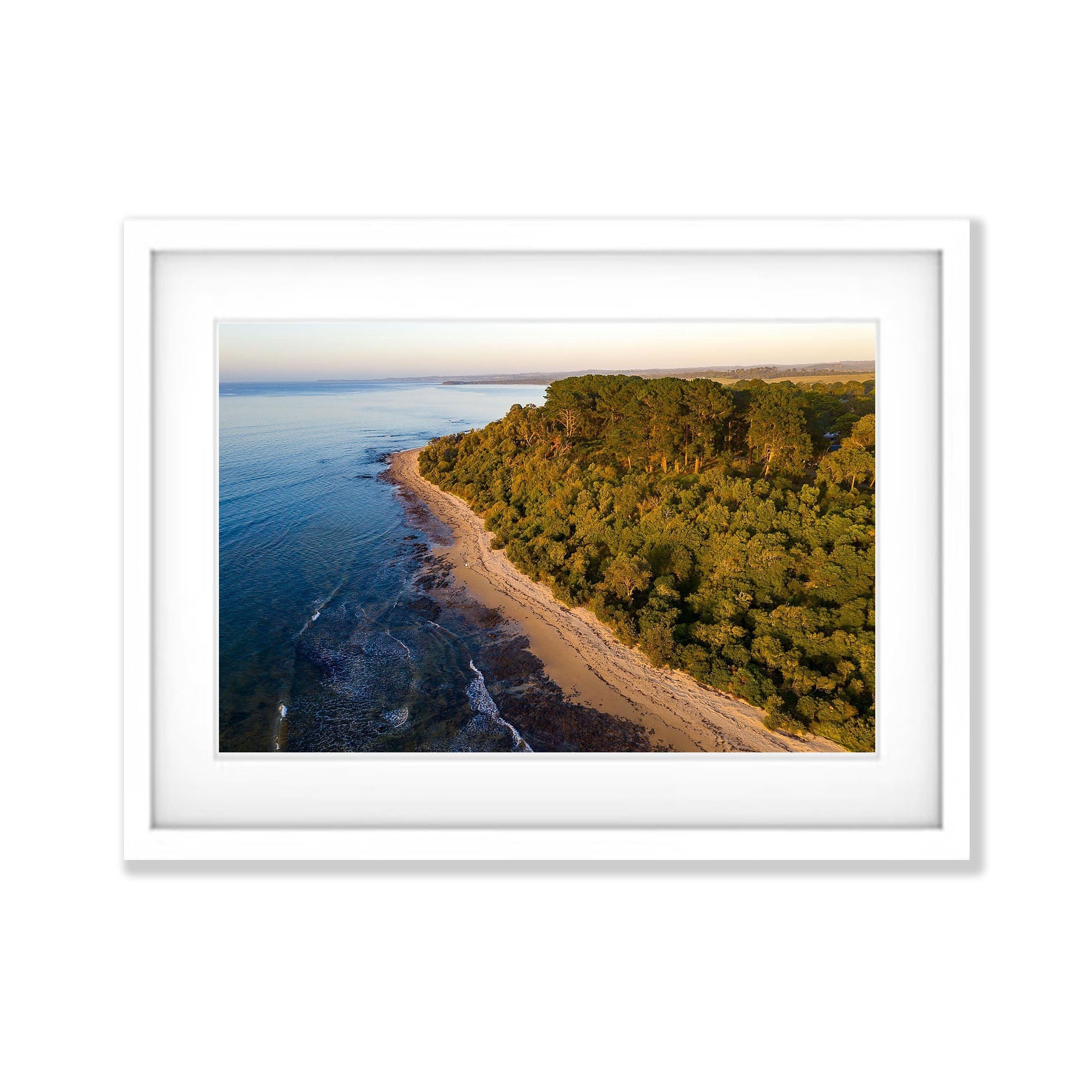 Merricks Beach from above, Mornington Peninsula, VIC