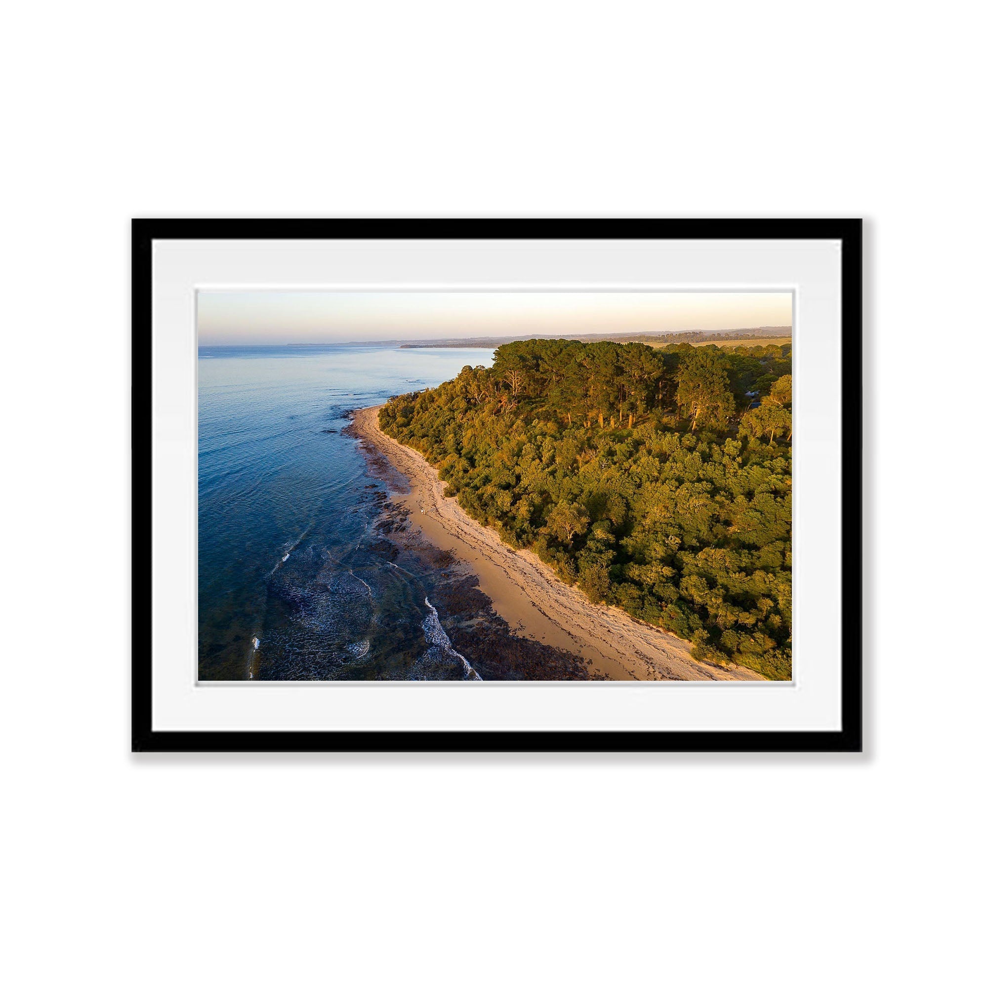 Merricks Beach from above, Mornington Peninsula, VIC
