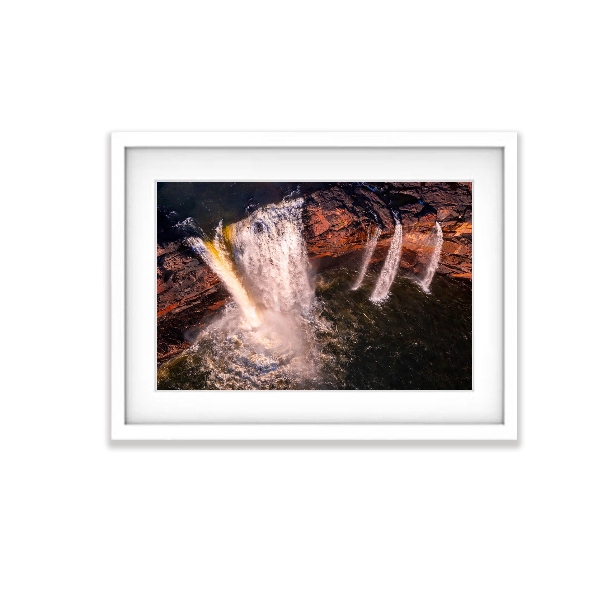 Mitchell Falls from above, The Kimberley