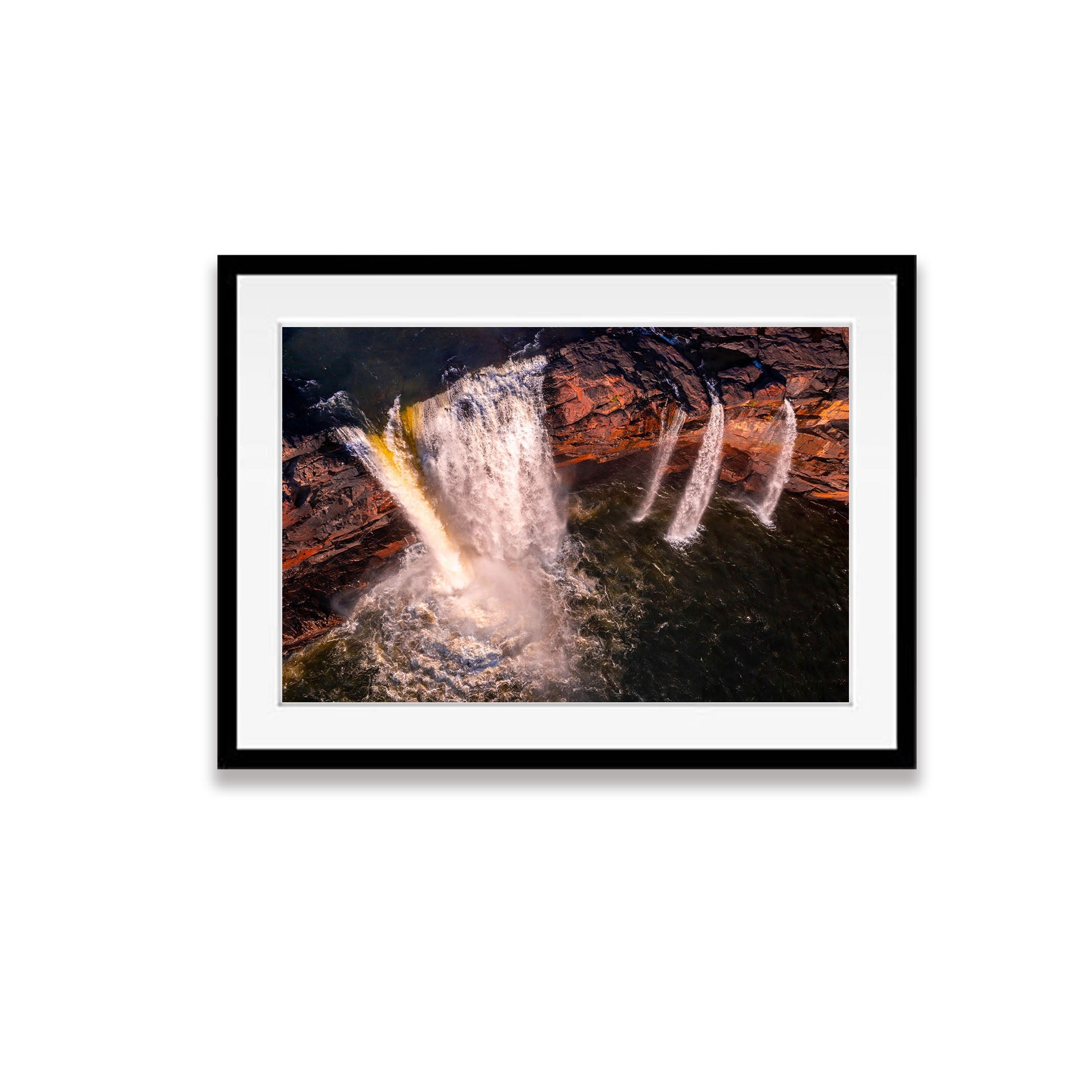 Mitchell Falls from above, The Kimberley