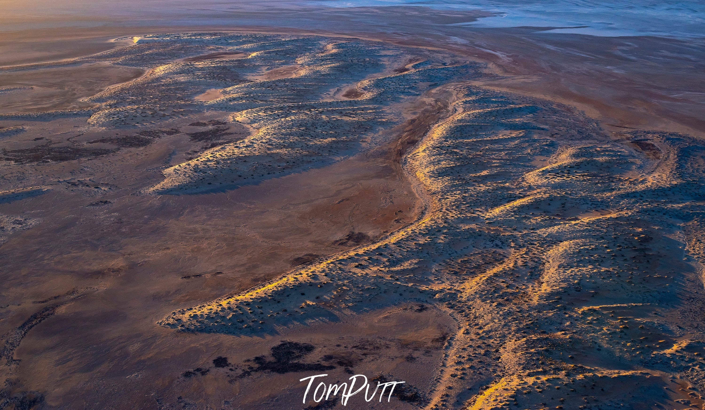 Morning Light Halligan Point, Lake Eyre, SA