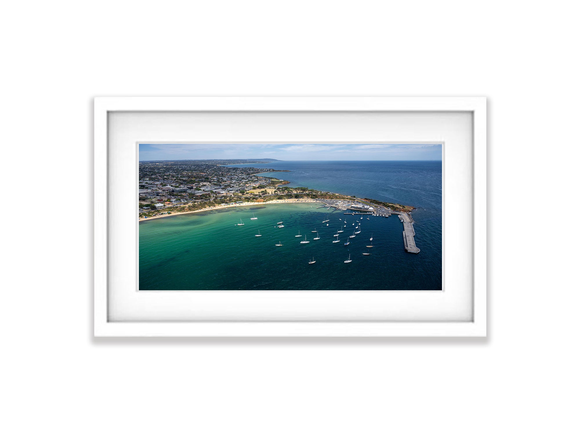 Mornington Harbour from above