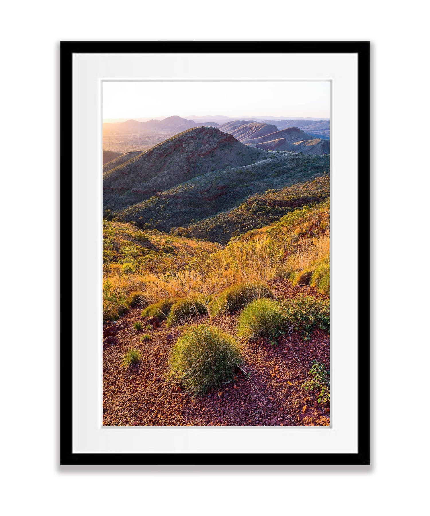Mount Nameless at sunset, The Pilbara