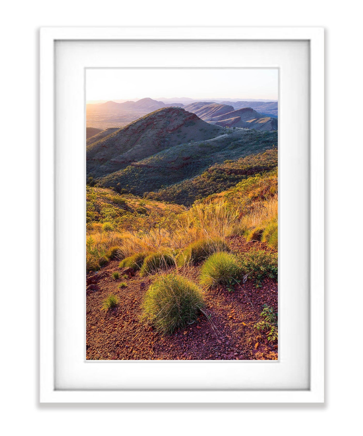 Mount Nameless at sunset, The Pilbara