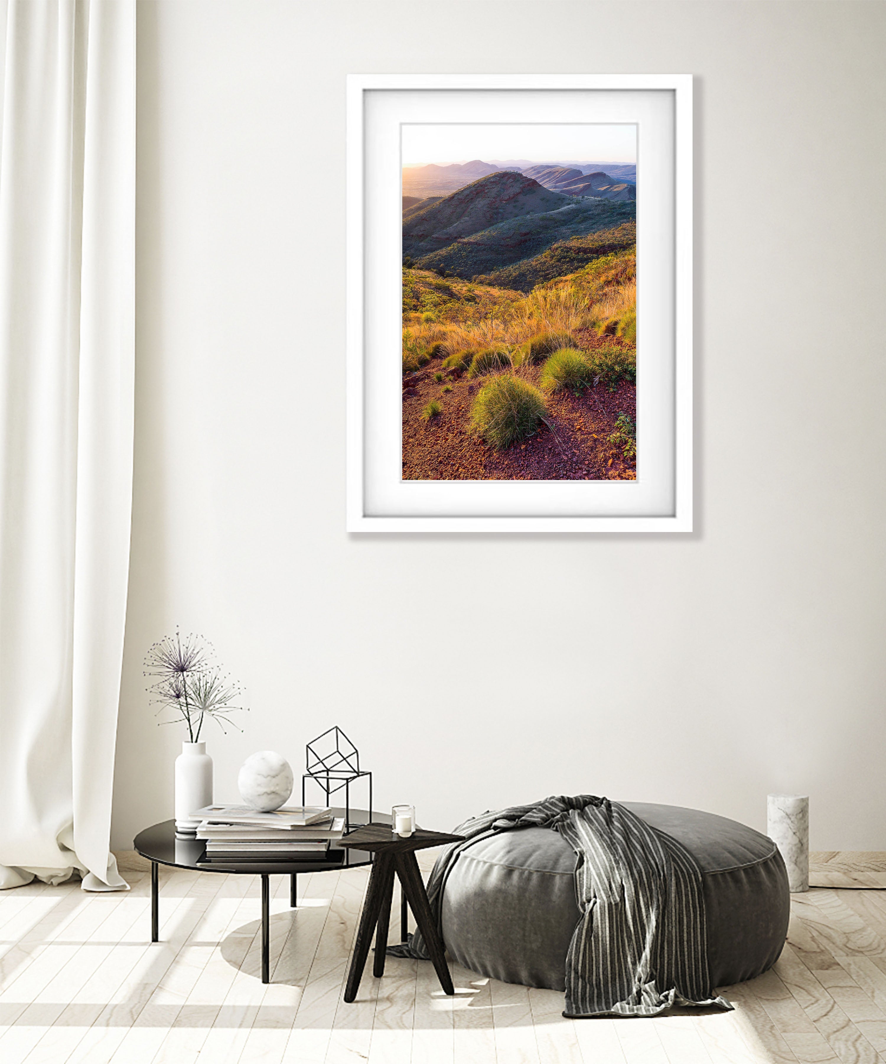 Mount Nameless at sunset, The Pilbara