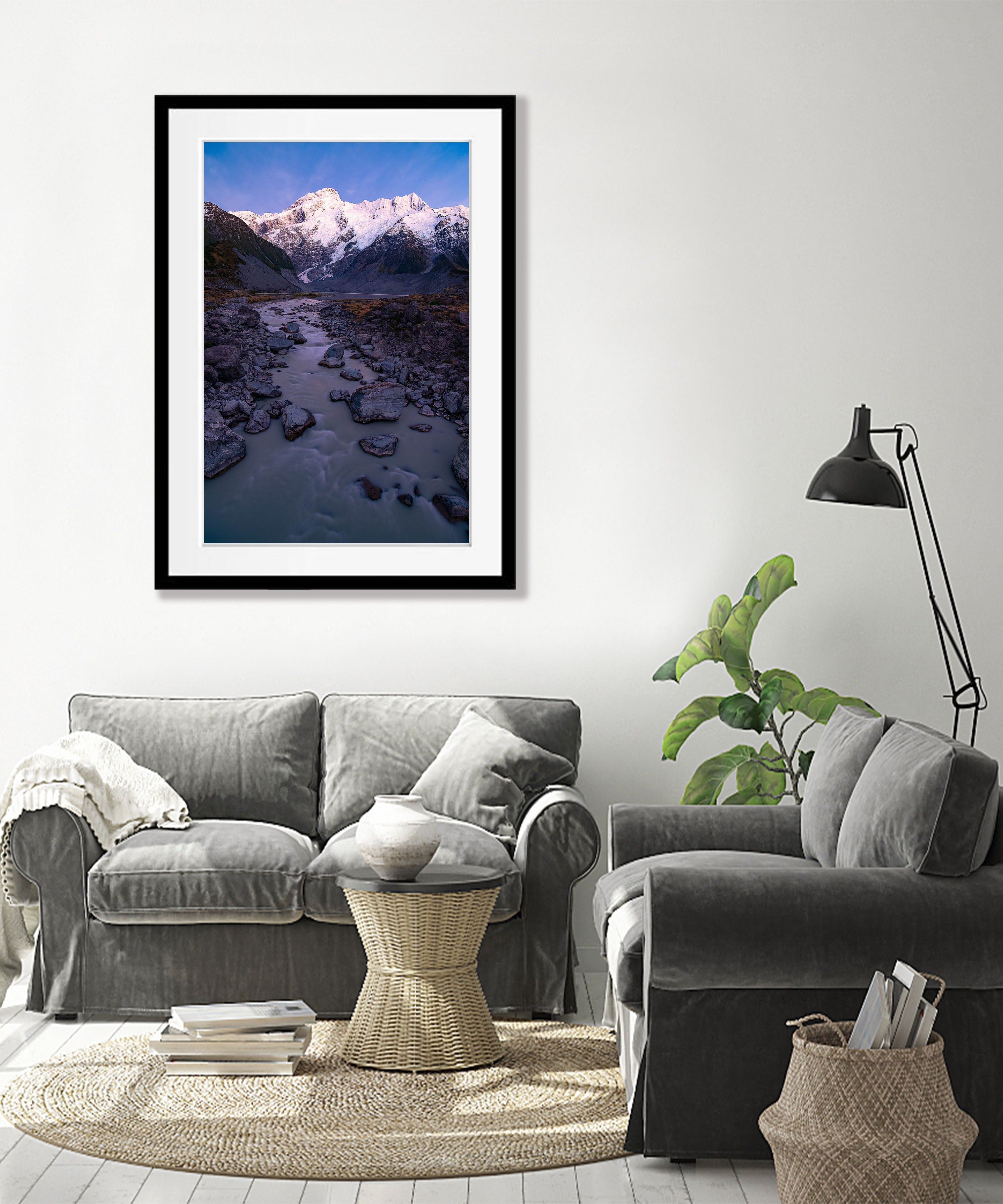 Mount Sefton, Hooker Valley, Mount Cook, New Zealand