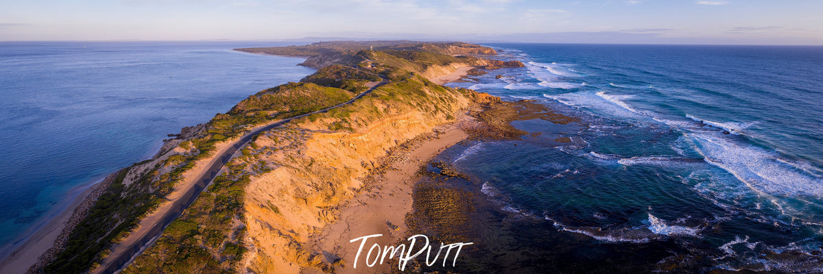 ARTWORK INSTOCK - Nepean Summer, Portsea, Mornington Peninsula - 250 x 83cms Acrylic Frameless Print PICKUP TODAY!
