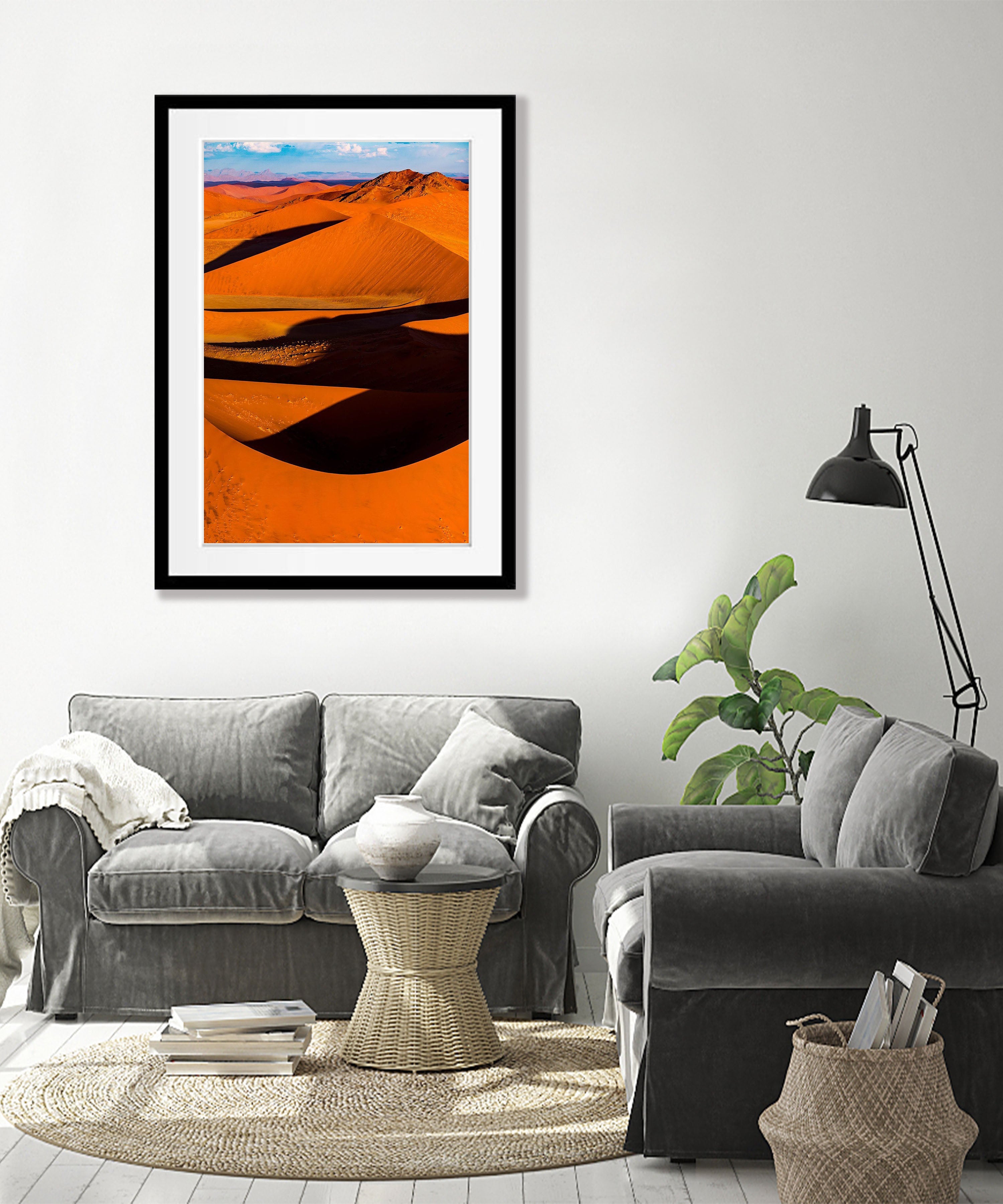 Endless Sand Dunes #2, Sossusvlei, Namibia, Africa