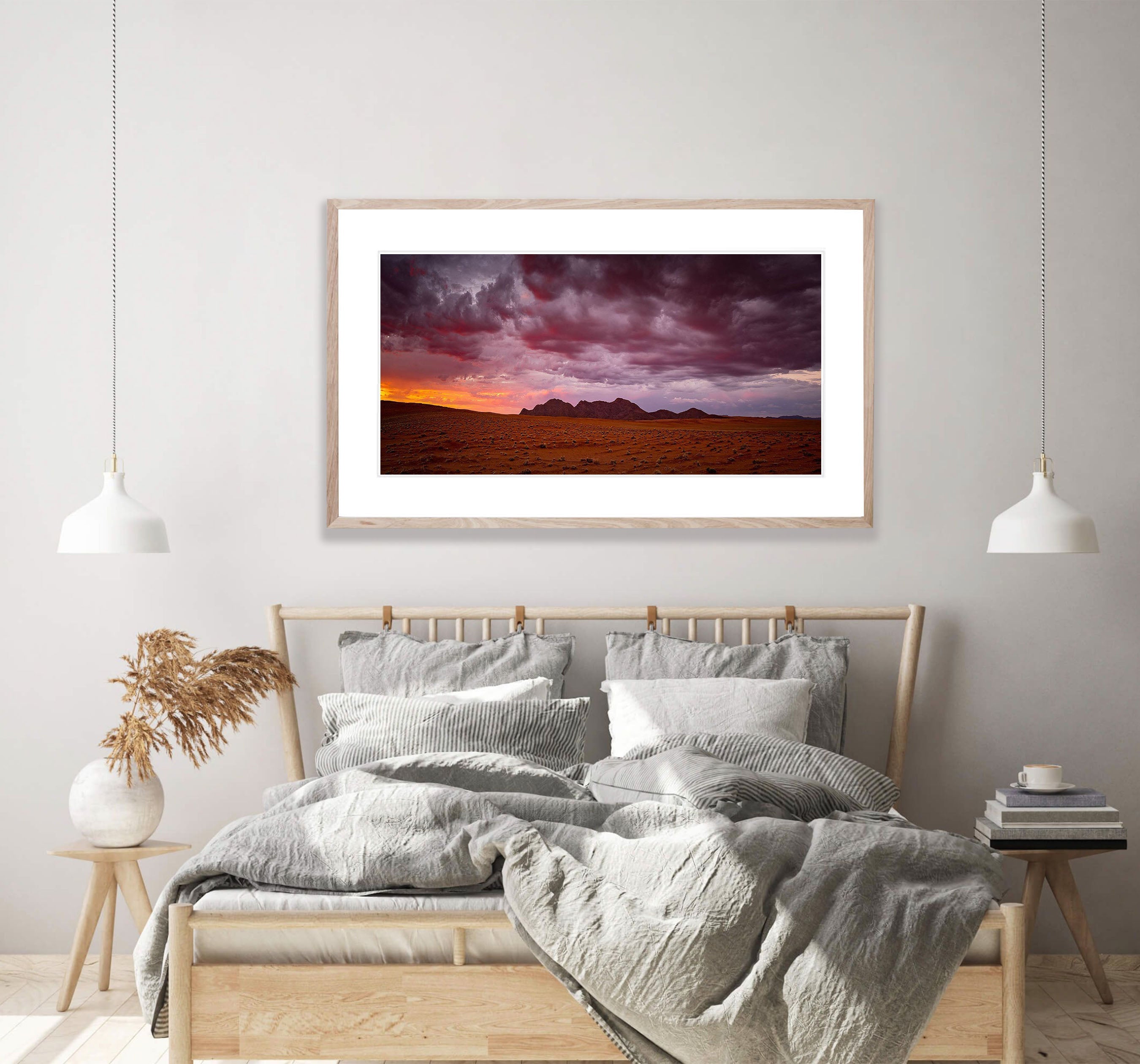 Sunset Desert Clouds, Wolwedans, Namibia, Africa