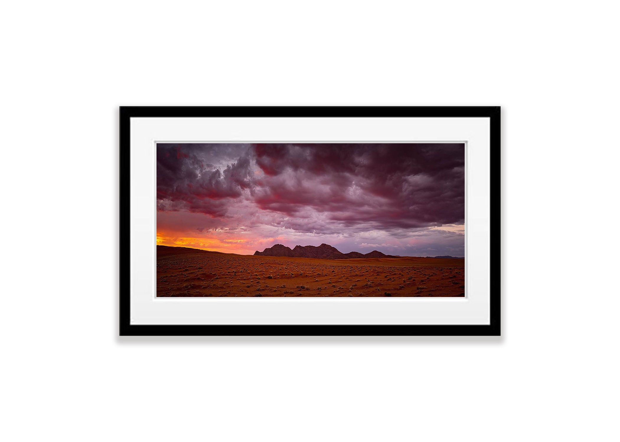 Sunset Desert Clouds, Wolwedans, Namibia, Africa