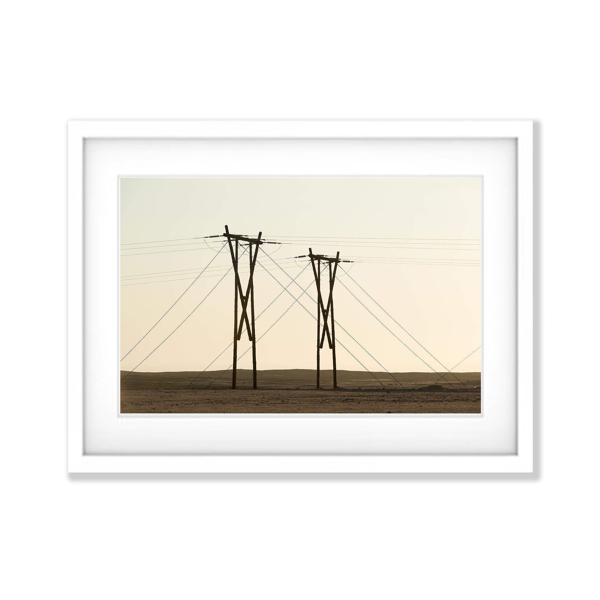 Power Lines, Namibia, Africa
