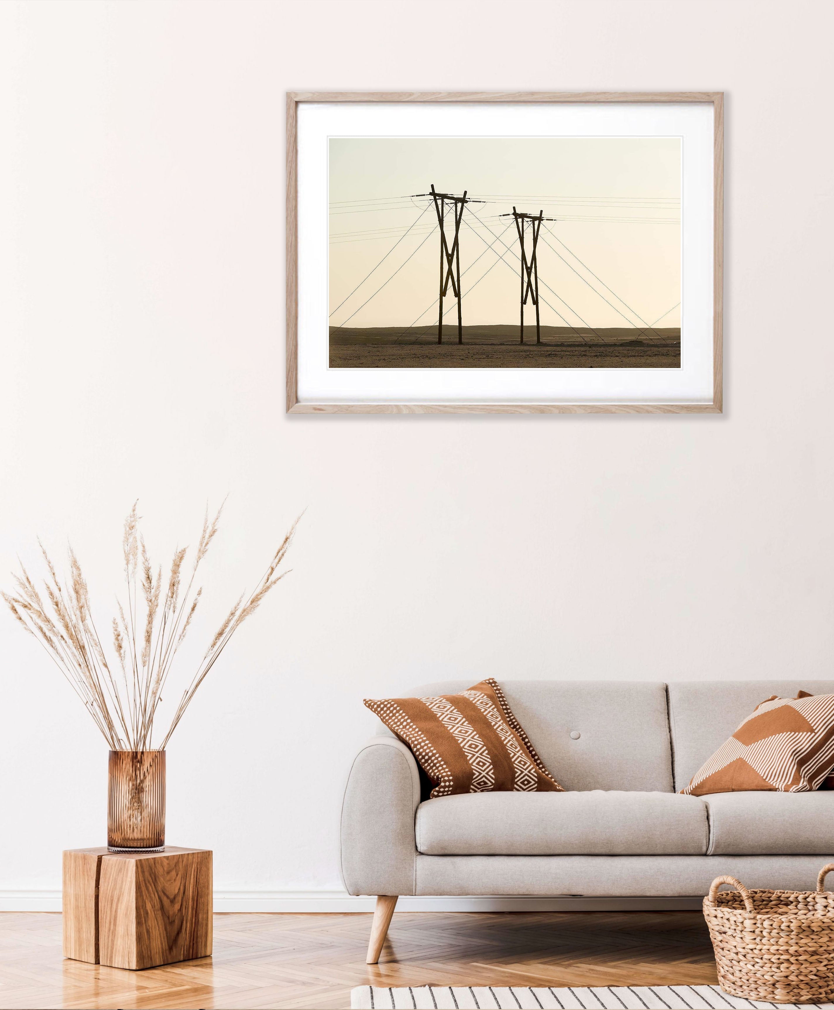 Power Lines, Namibia, Africa