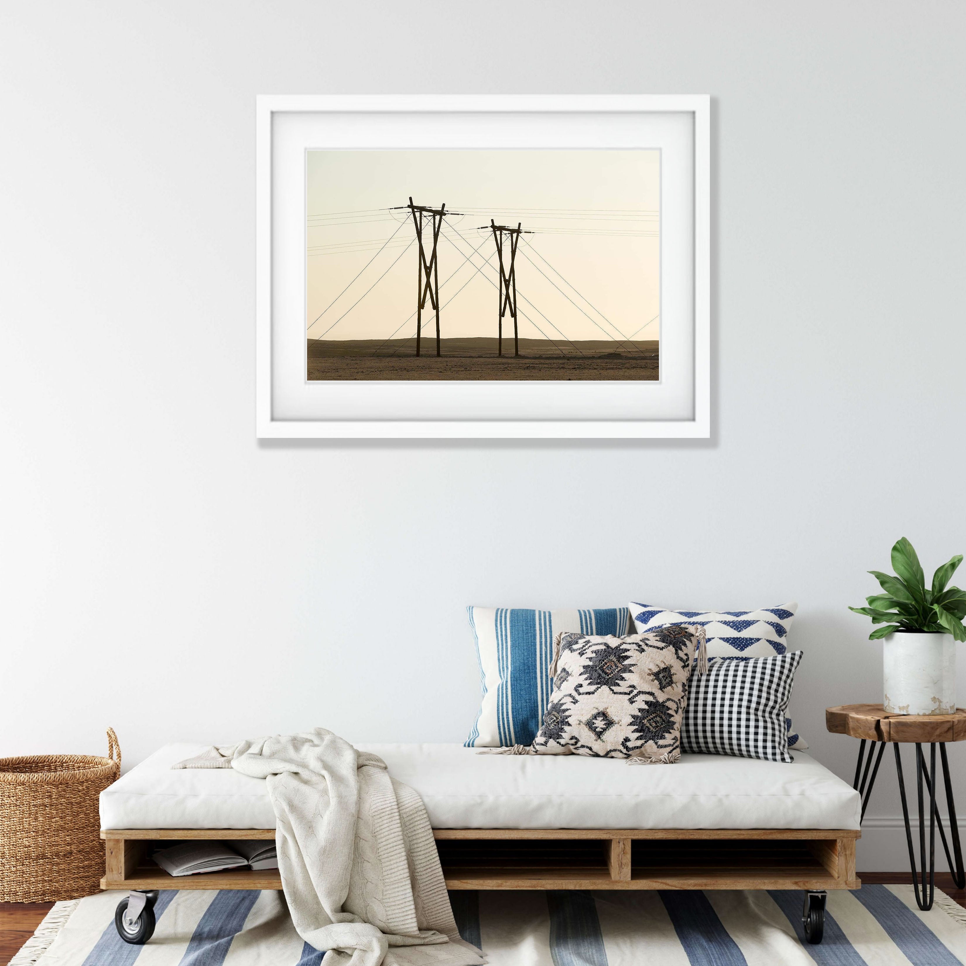 Power Lines, Namibia, Africa