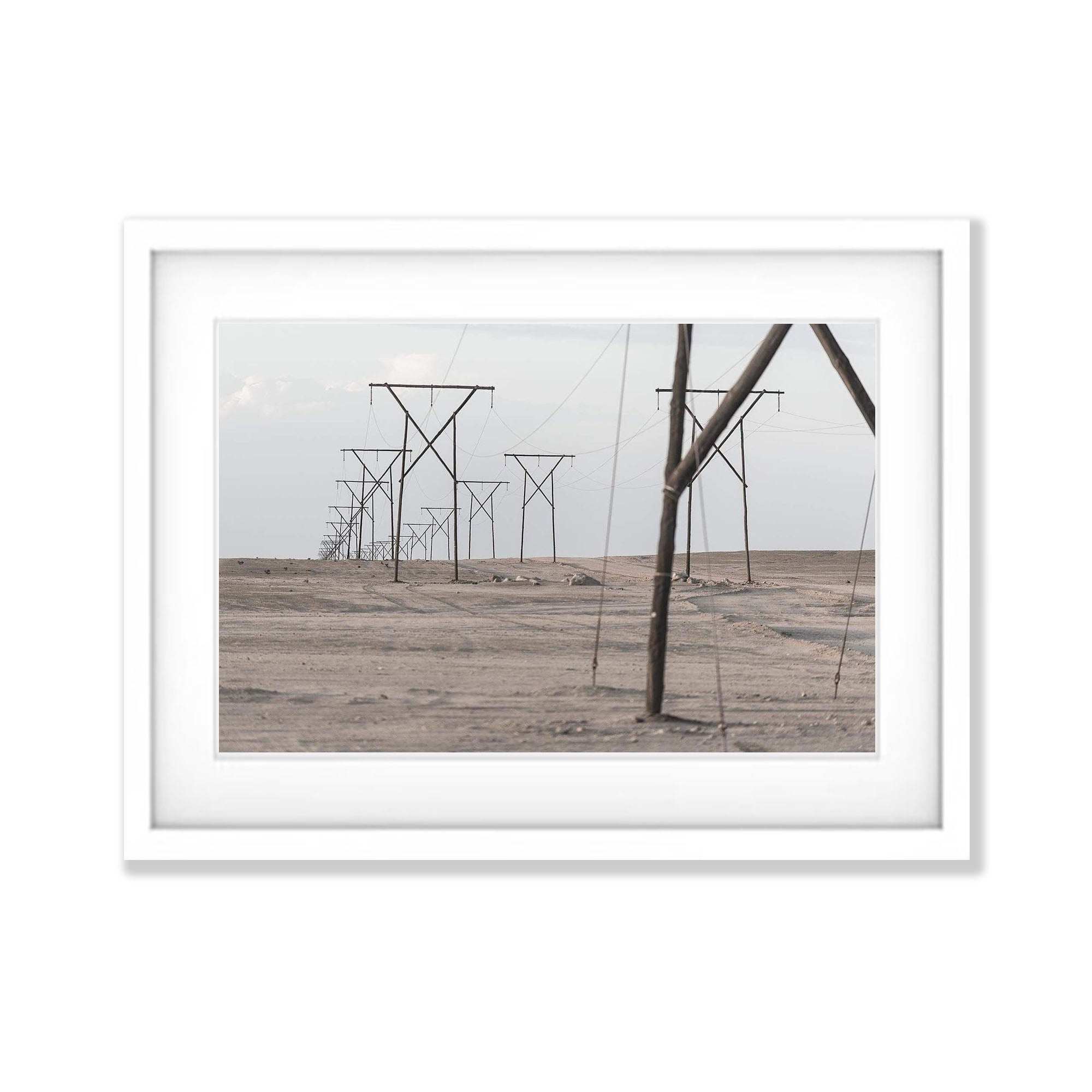 Power Lines, Namibia, Africa