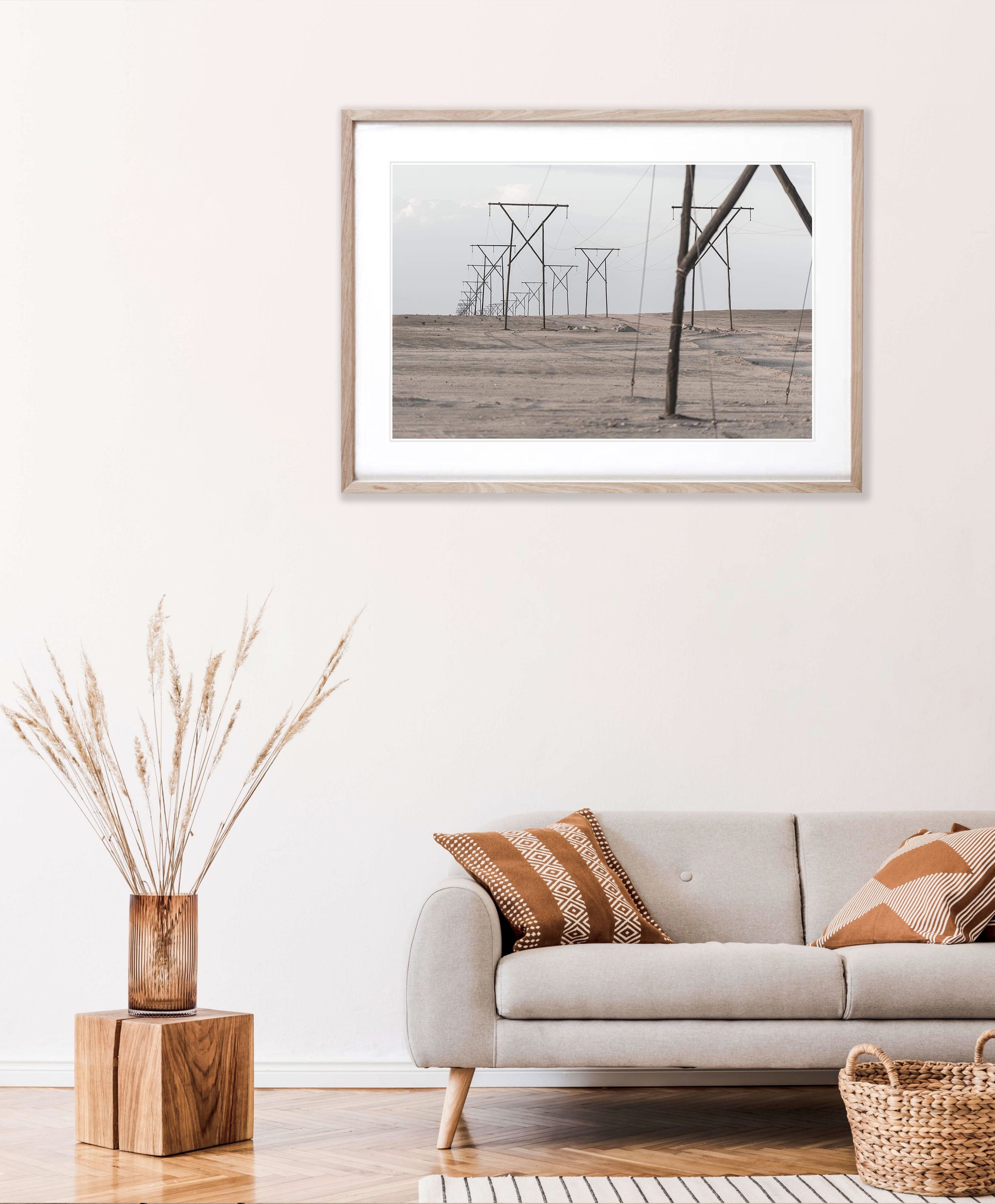 Power Lines, Namibia, Africa