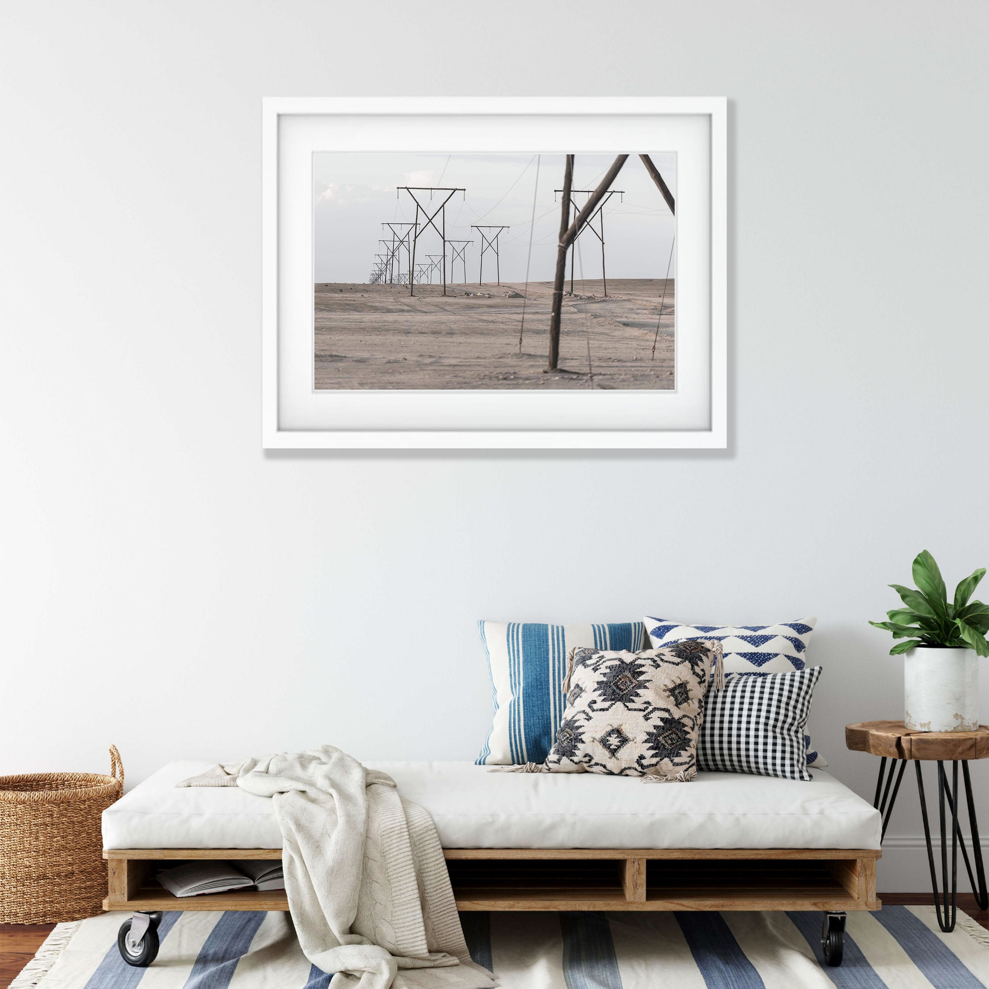 Power Lines, Namibia, Africa