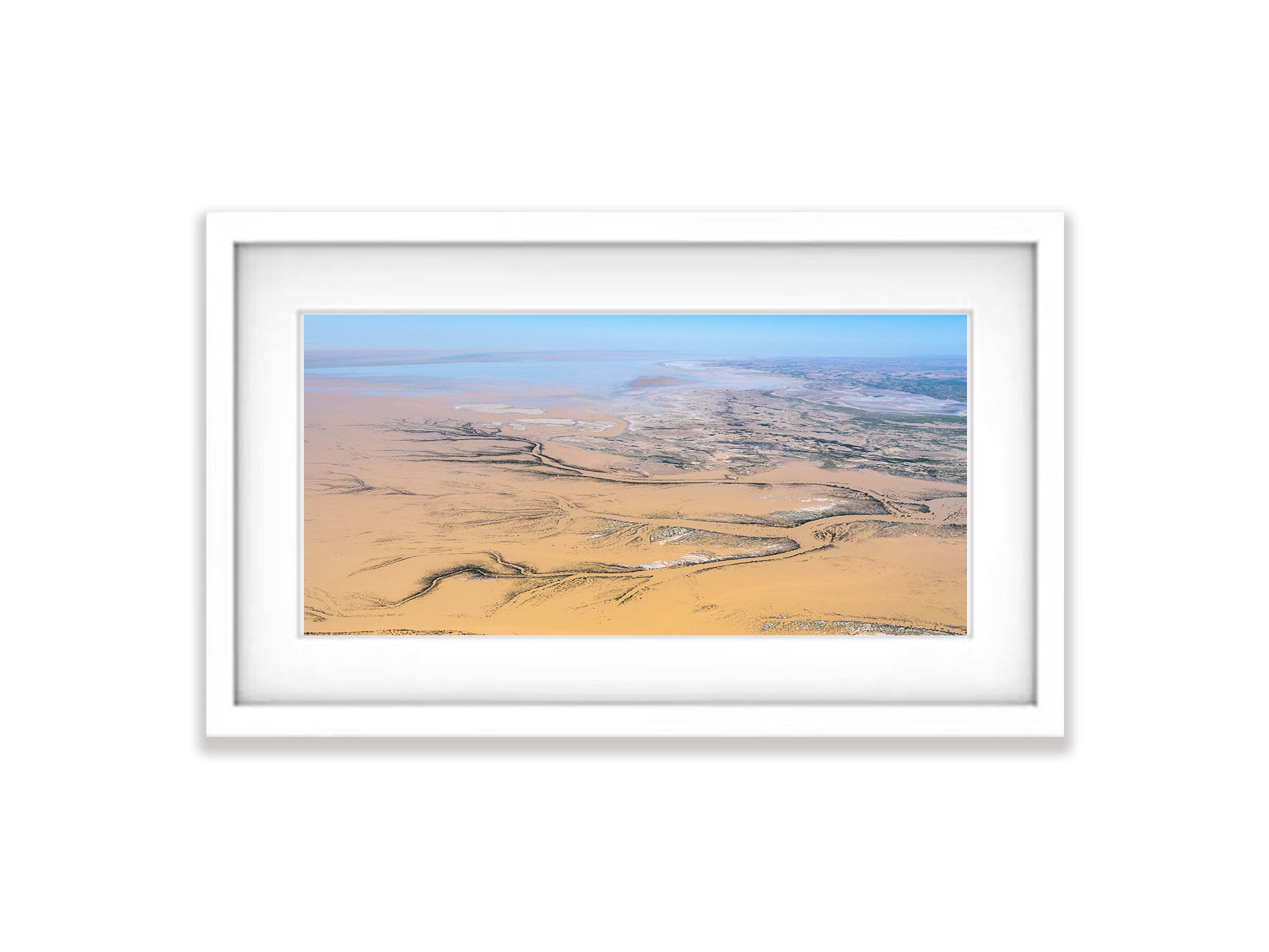 Neales Delta in flood No.1, Kati Thanda-Lake Eyre