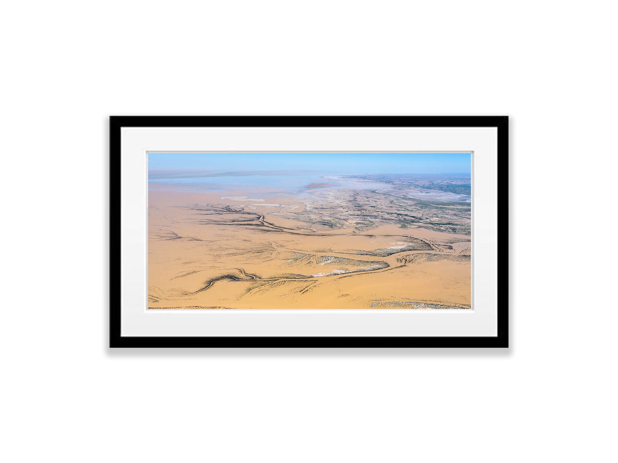 Neales Delta in flood No.1, Kati Thanda-Lake Eyre