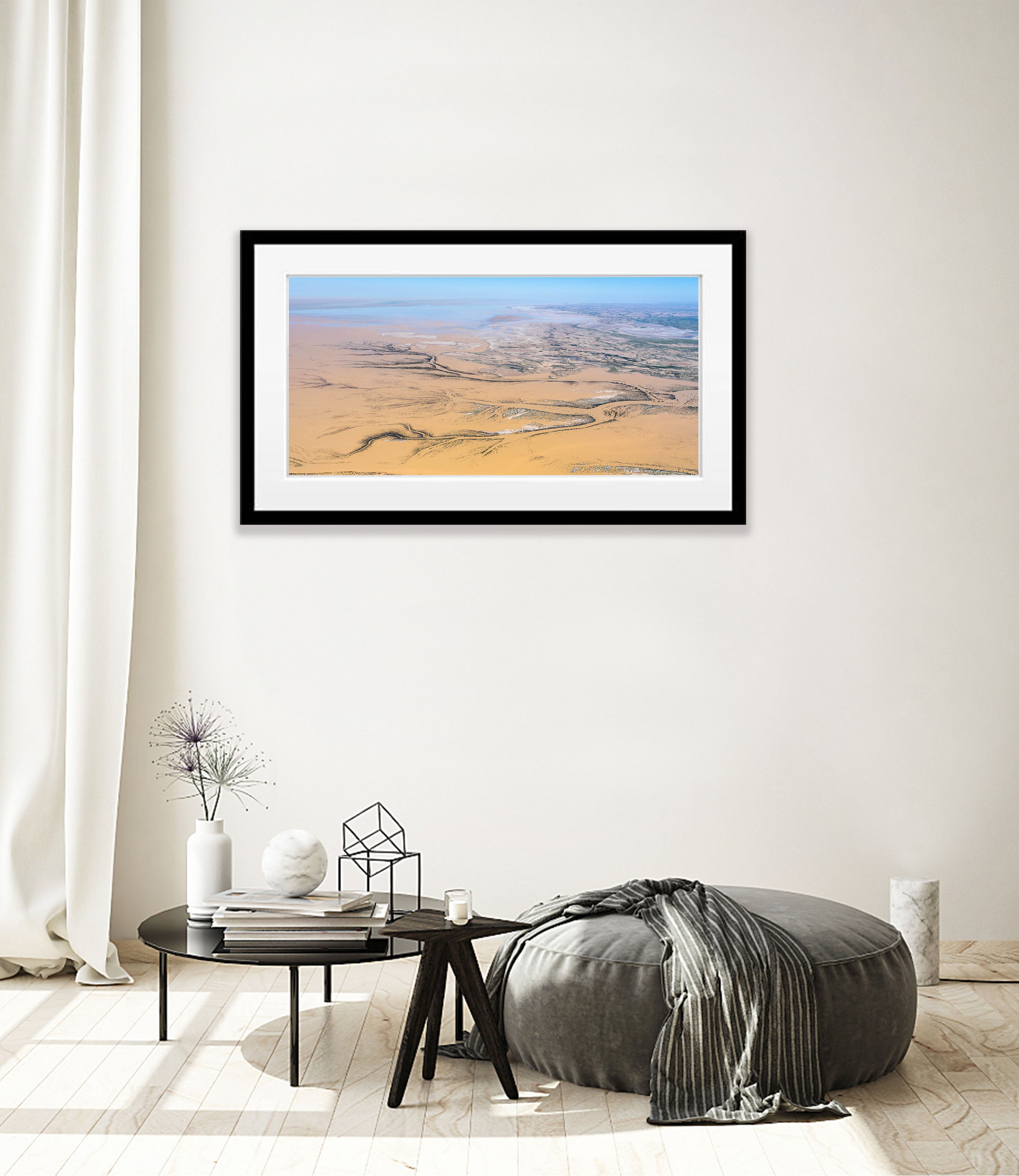 Neales Delta in flood No.1, Kati Thanda-Lake Eyre