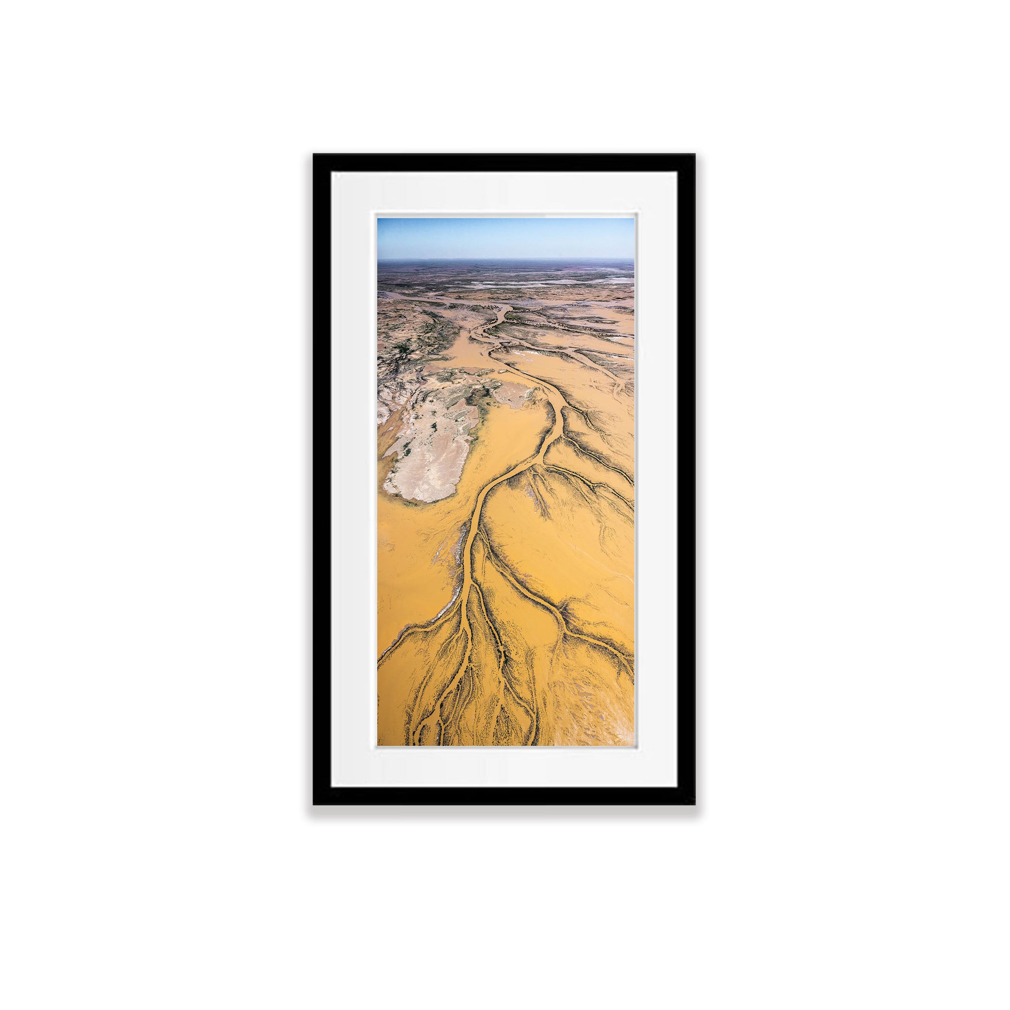 Neales Delta in flood No.2, Kati Thanda-Lake Eyre