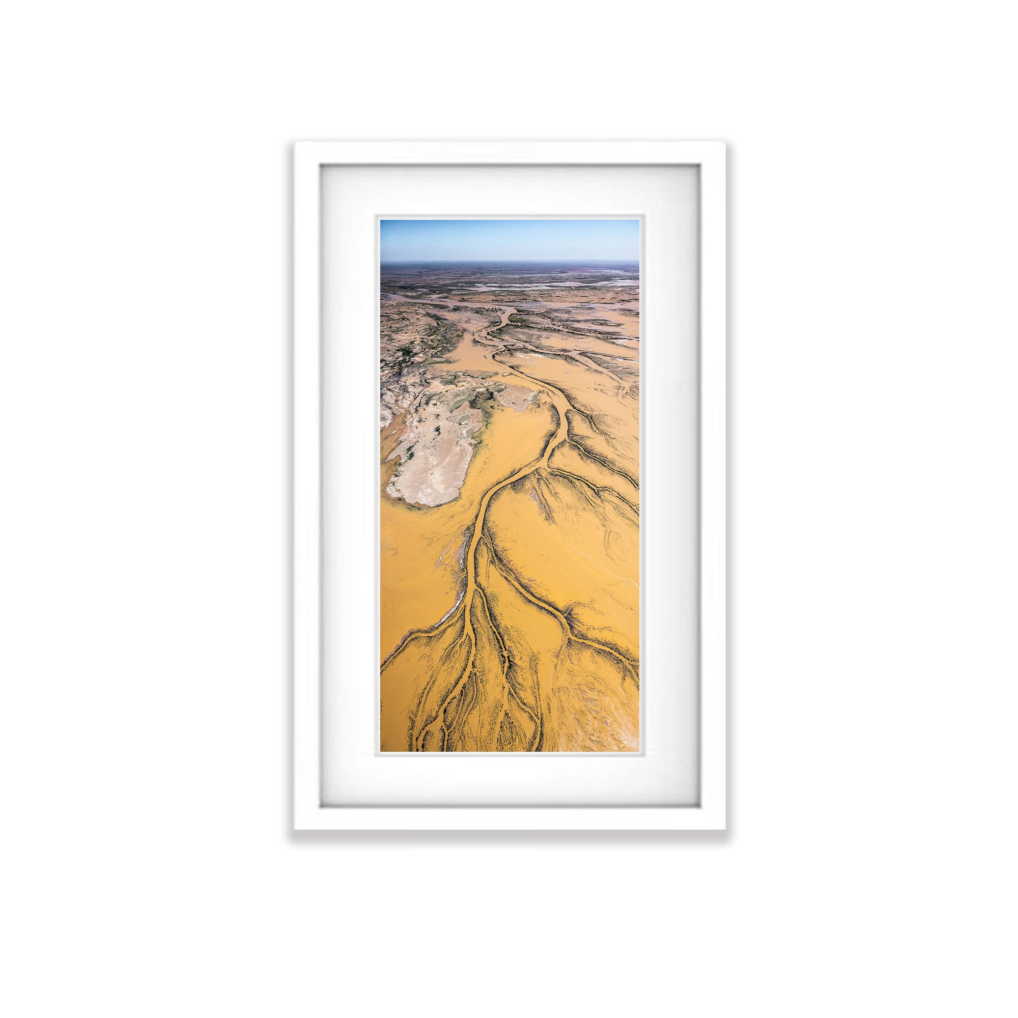 Neales Delta in flood No.2, Kati Thanda-Lake Eyre