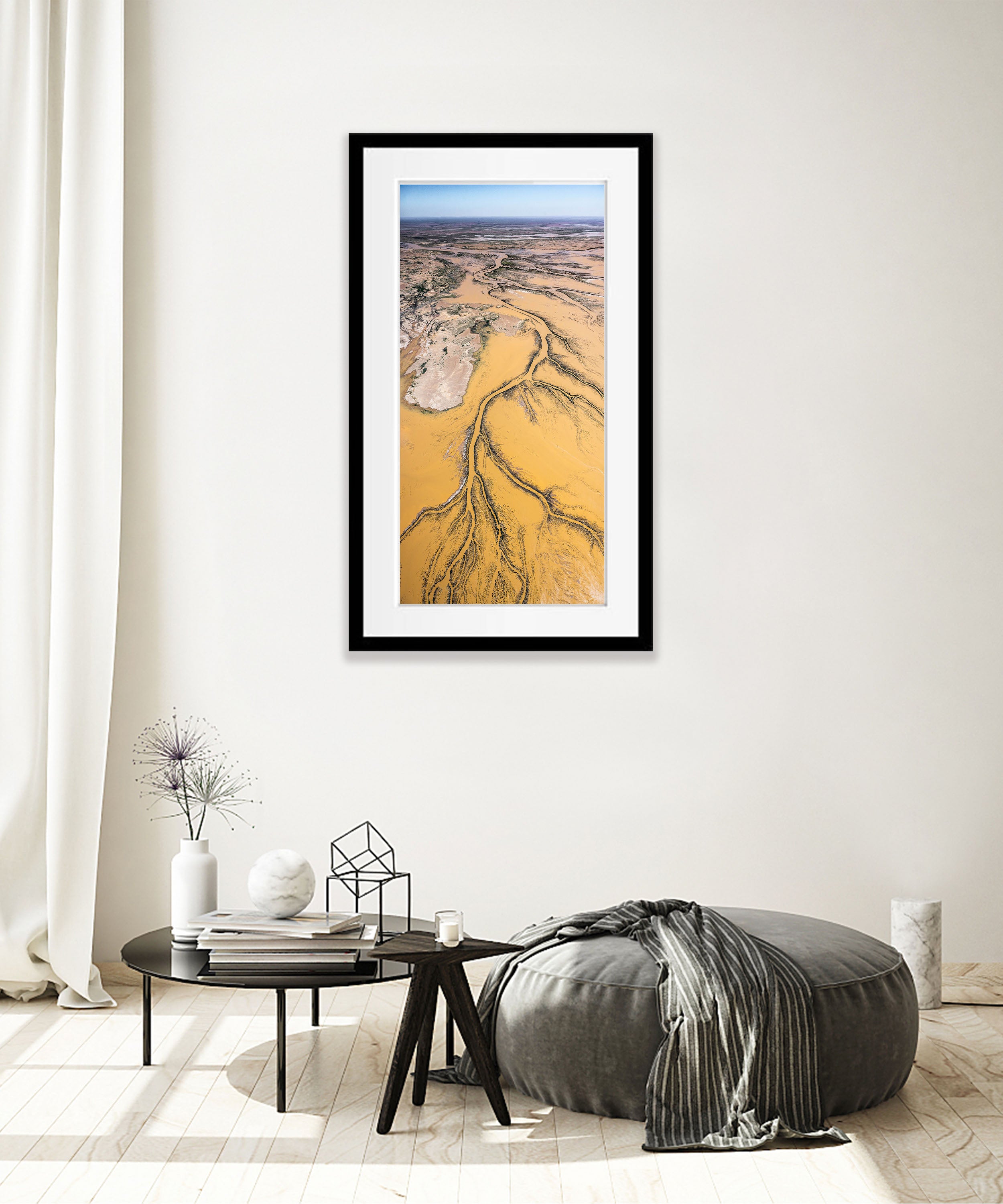 Neales Delta in flood No.2, Kati Thanda-Lake Eyre