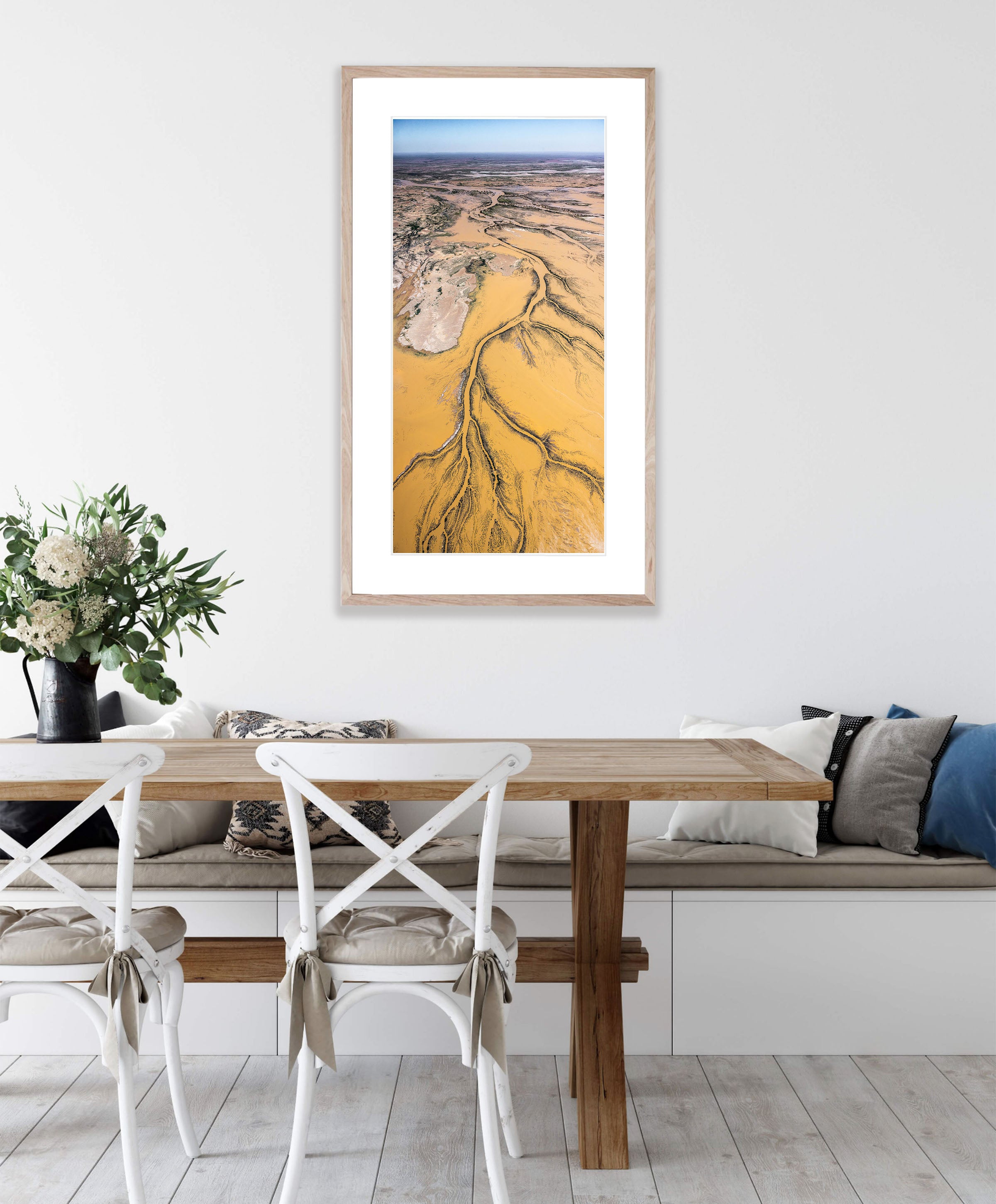 Neales Delta in flood No.2, Kati Thanda-Lake Eyre