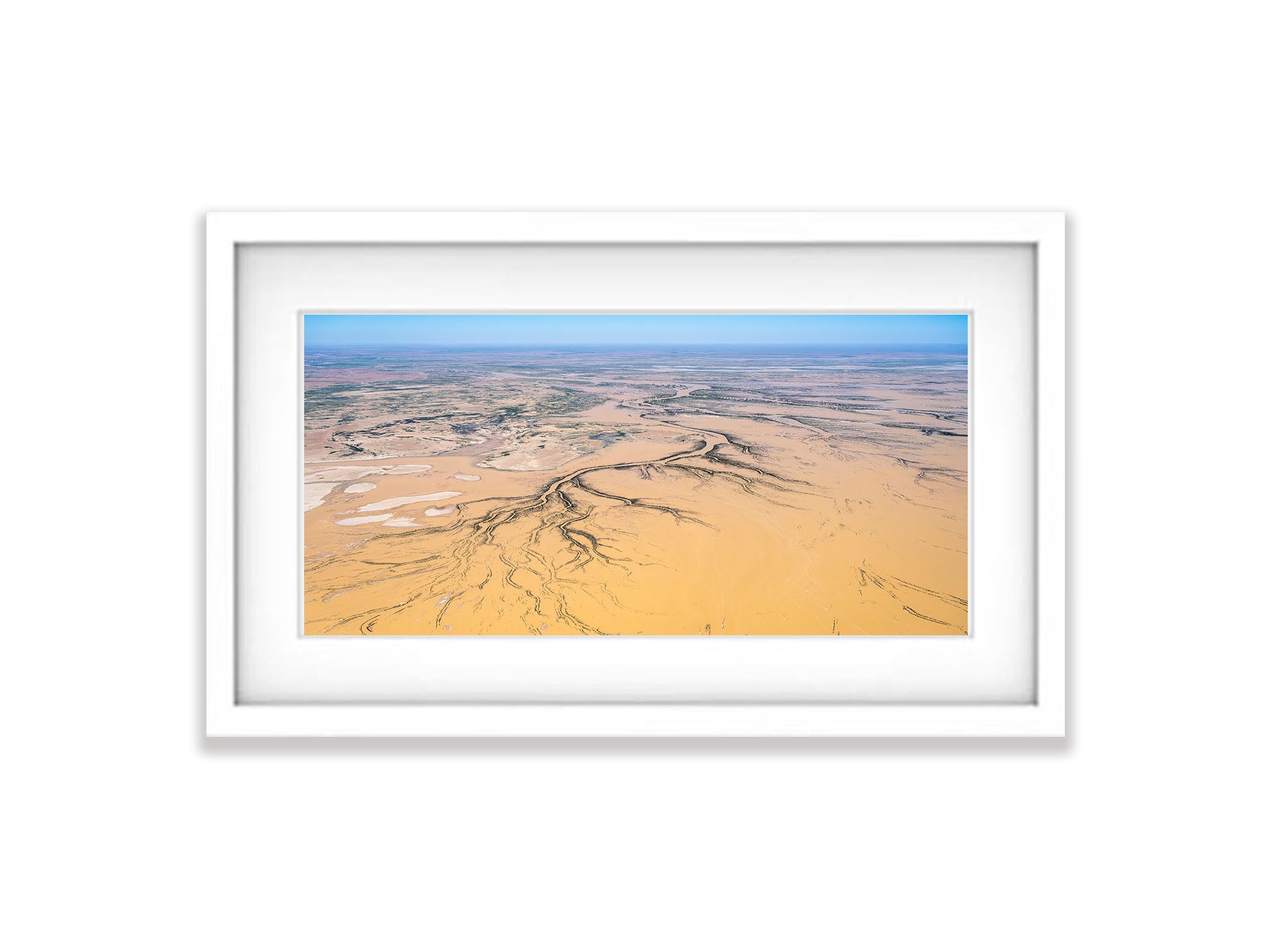 Neales Delta in flood No.3, Kati Thanda-Lake Eyre