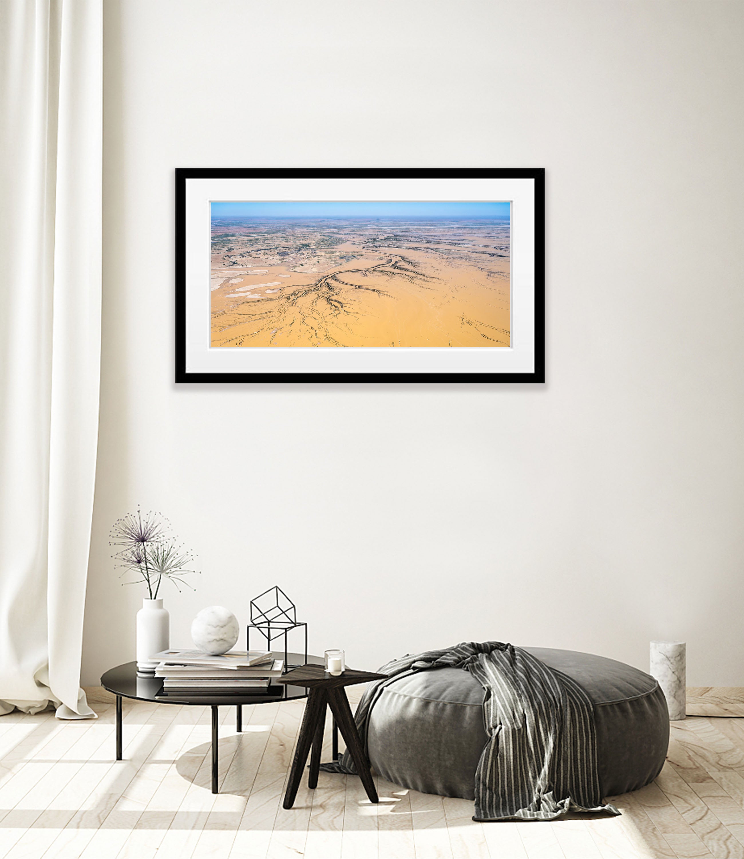 Neales Delta in flood No.3, Kati Thanda-Lake Eyre
